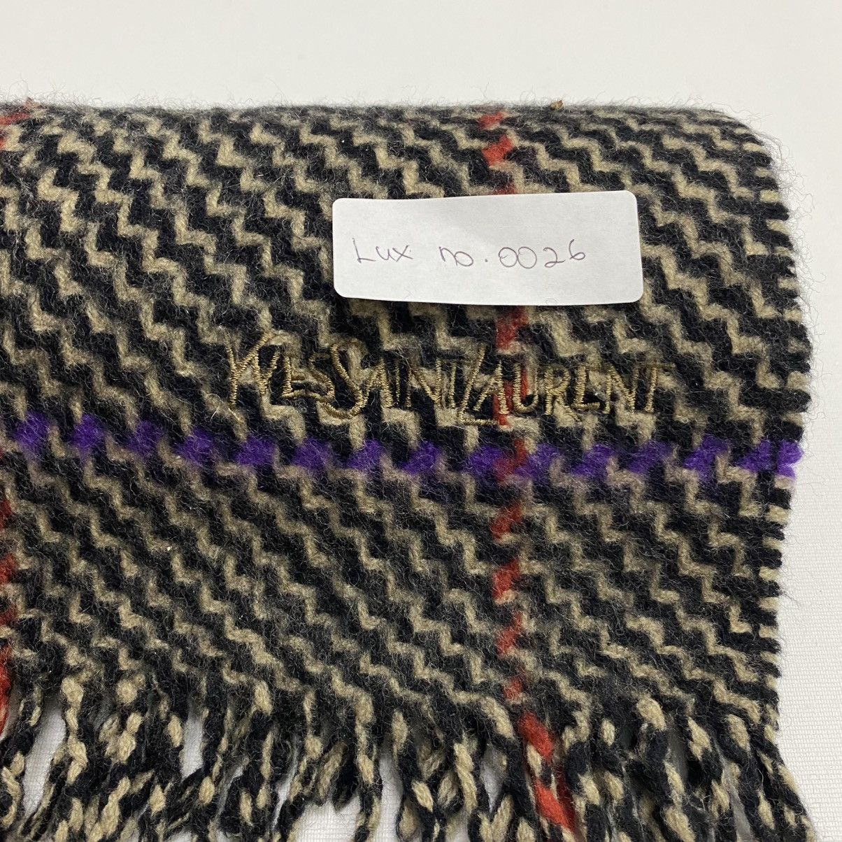 Yves Saint Laurent YSL SCARF MUFFLER LUX026 Size ONE SIZE - 9 Thumbnail