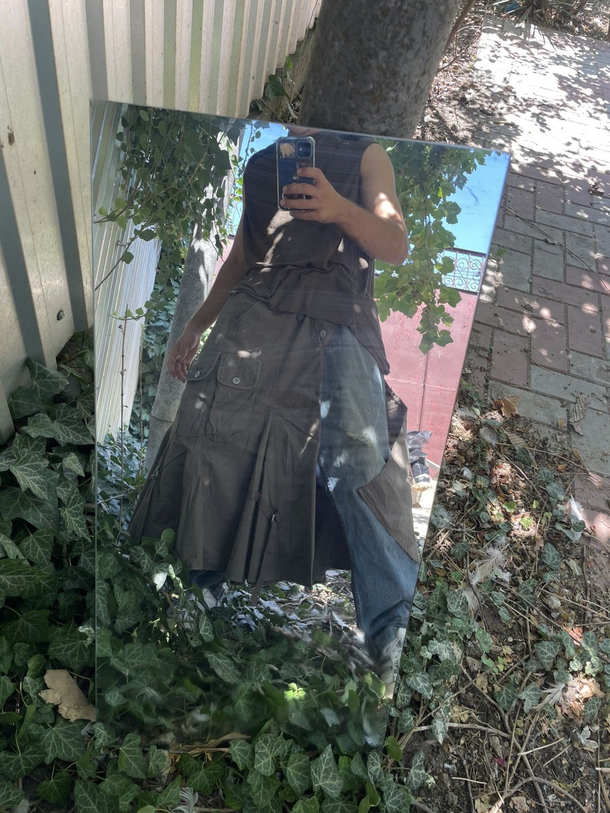 14th Addiction 2000s Skull 14th Addiction Flared Jeans Mud Wash Distressed Size US 34 / EU 50 - 24 Thumbnail