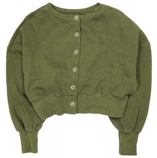 Other WILLFULLY short cropped ring button 3way sweat Cotton 2way Top Cotton Sweatshirts & Hoodies 2122-TO-20 DUTY FREE for USA