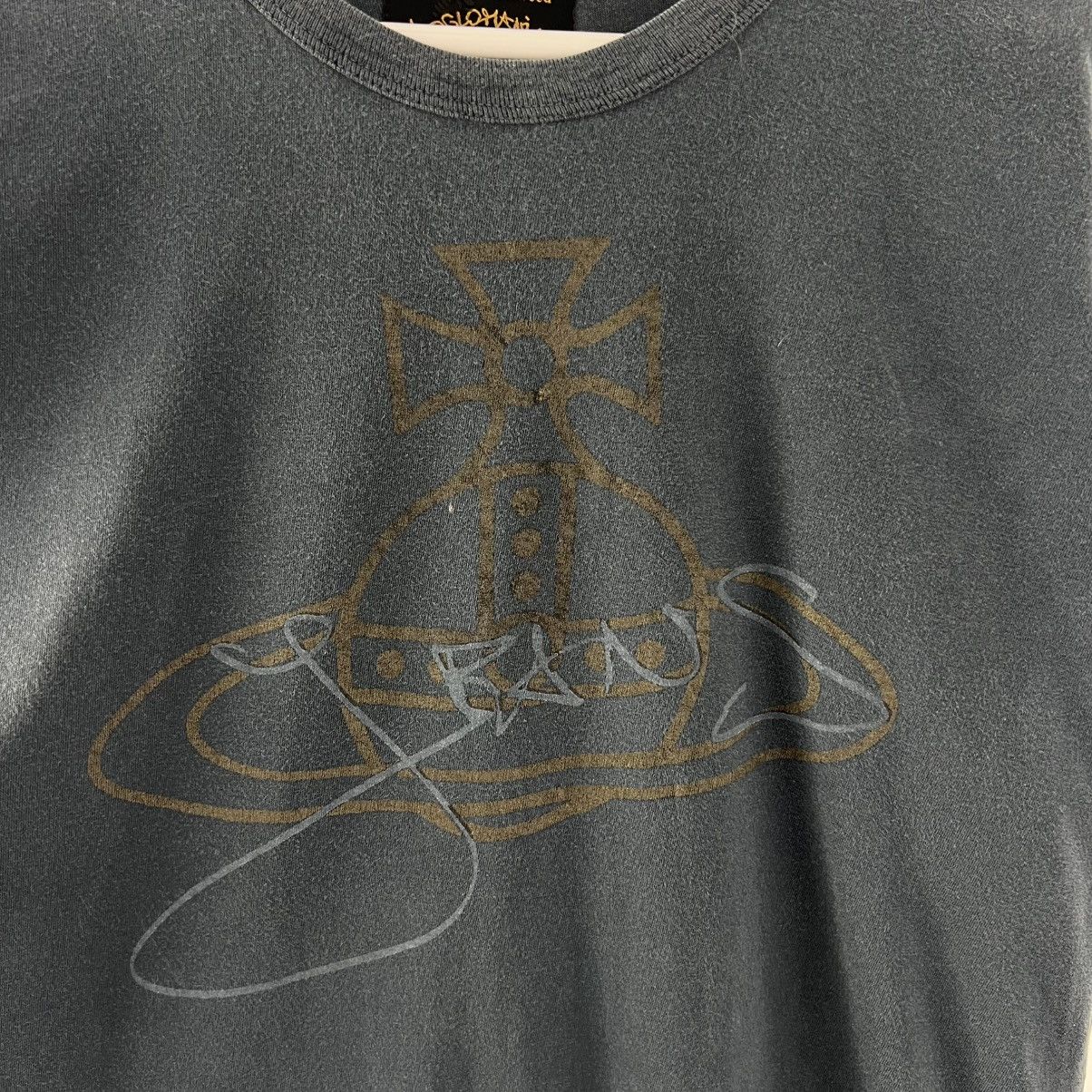 Vivienne Westwood Vintage Vivienne Westwood Anglomania Big Logo T-Shirt Size US L / EU 52-54 / 3 - 3 Thumbnail