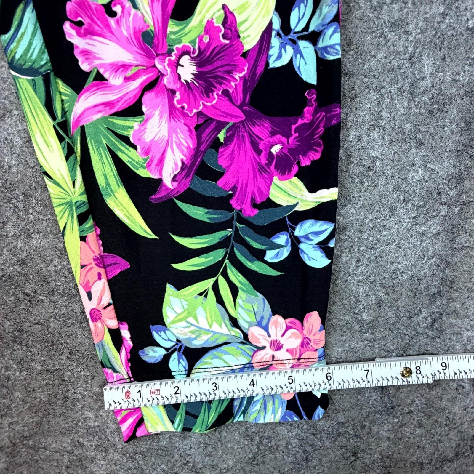 Tommy Bahama Tommy Bahama Joggers Womens Small Tropical Hawaiian Dopamine Size 26" / US 2 / IT 38 - 5 Thumbnail