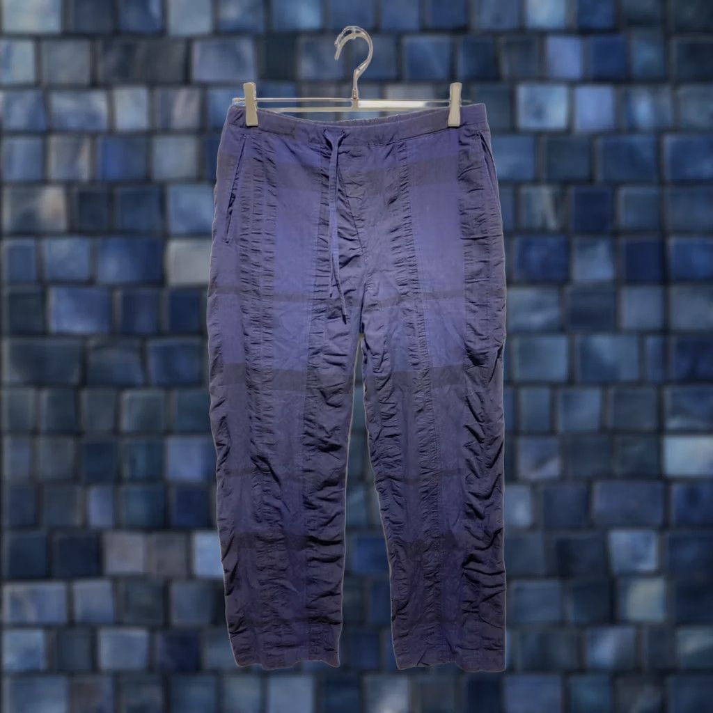 Issey Miyake ISSEY MIYAKE Pants Navy Cotton M MEN CRINKLED LONG LENGTH USED Size US 31 - 1 Thumbnail