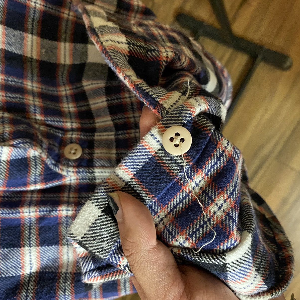 Stussy × Vintage STUSSY PLAID FLANNEL Size US S / EU 44-46 / 1 - 6 Thumbnail