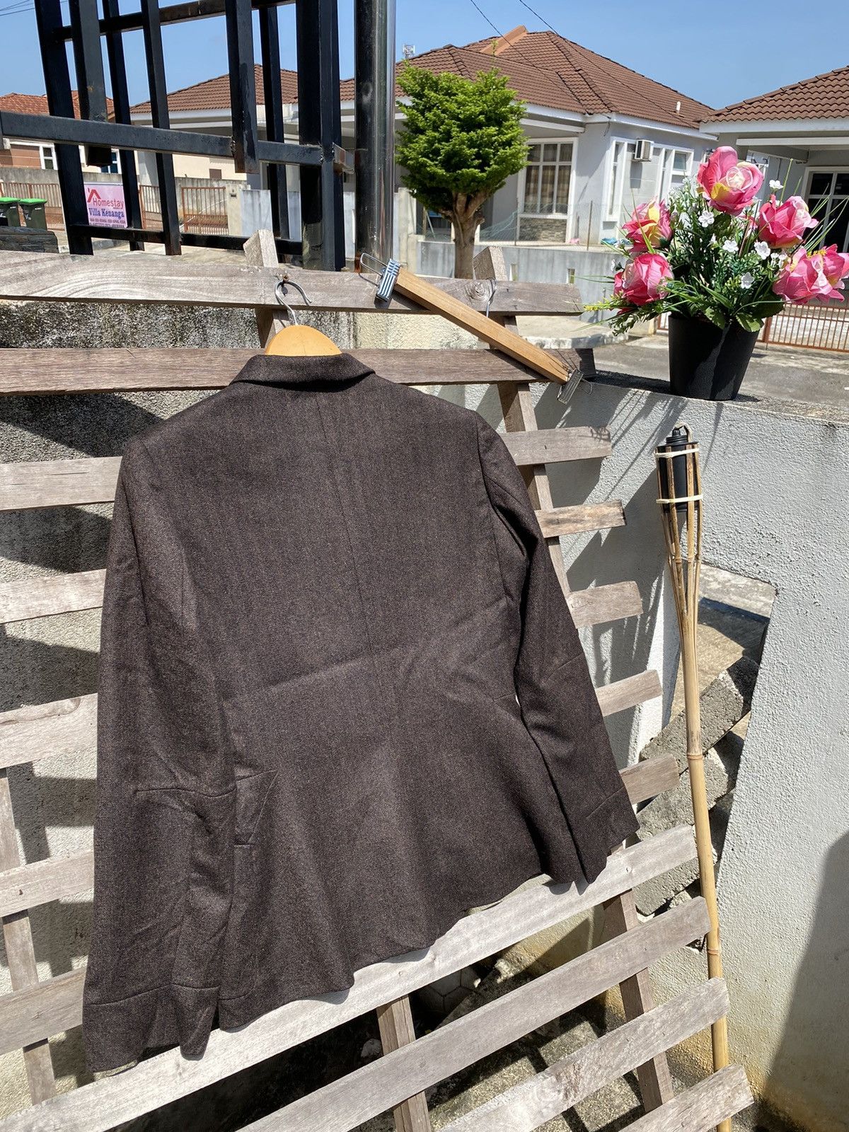 Salvatore Ferragamo Vintage Salvatore Ferragamo Blazer Size L / US 10 / IT 46 - 2 Thumbnail