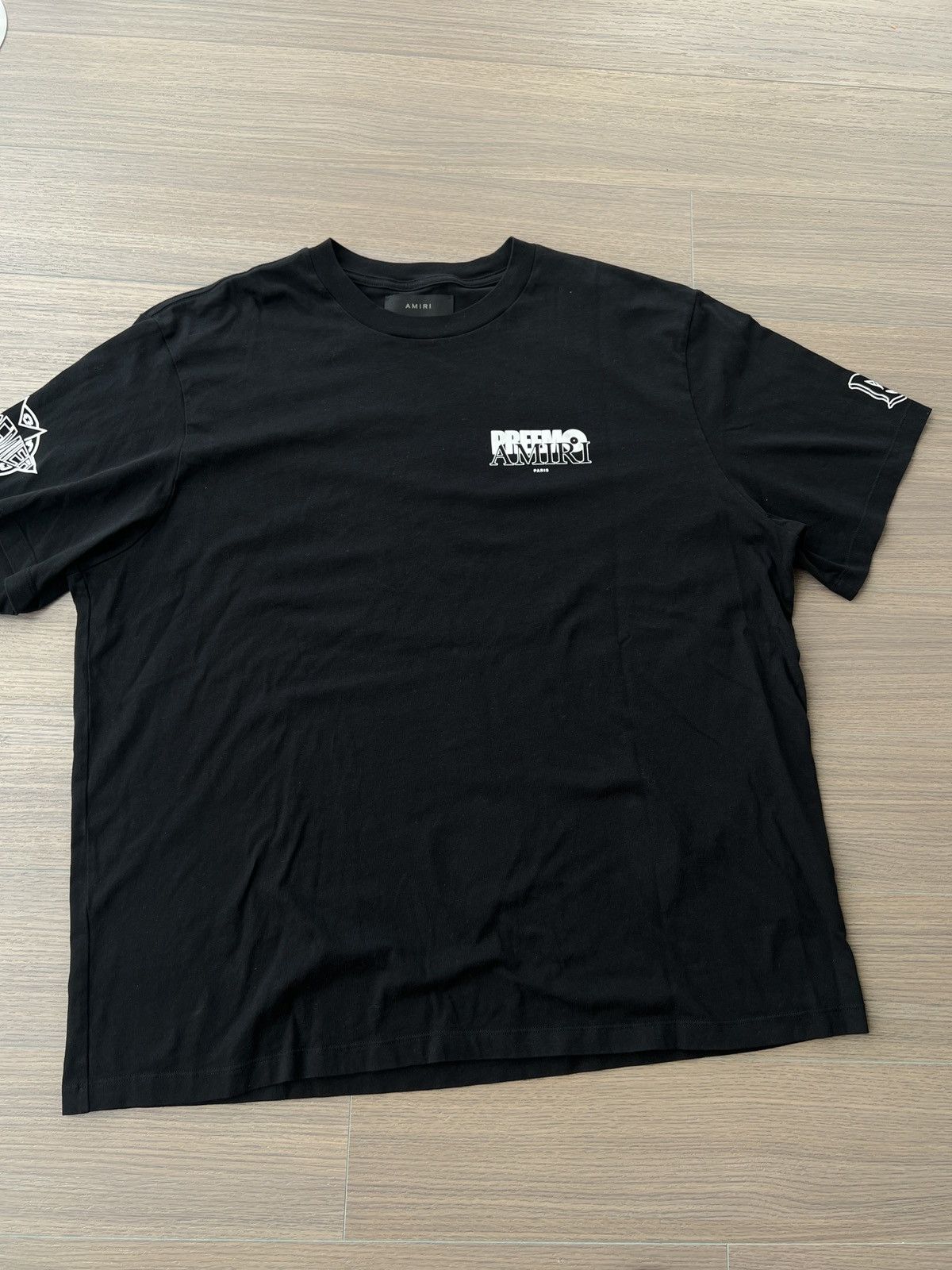 Amiri AMIRI Men's Preemo T-Shirt in Black Size US XXL / EU 58 / 5 - 9 Thumbnail