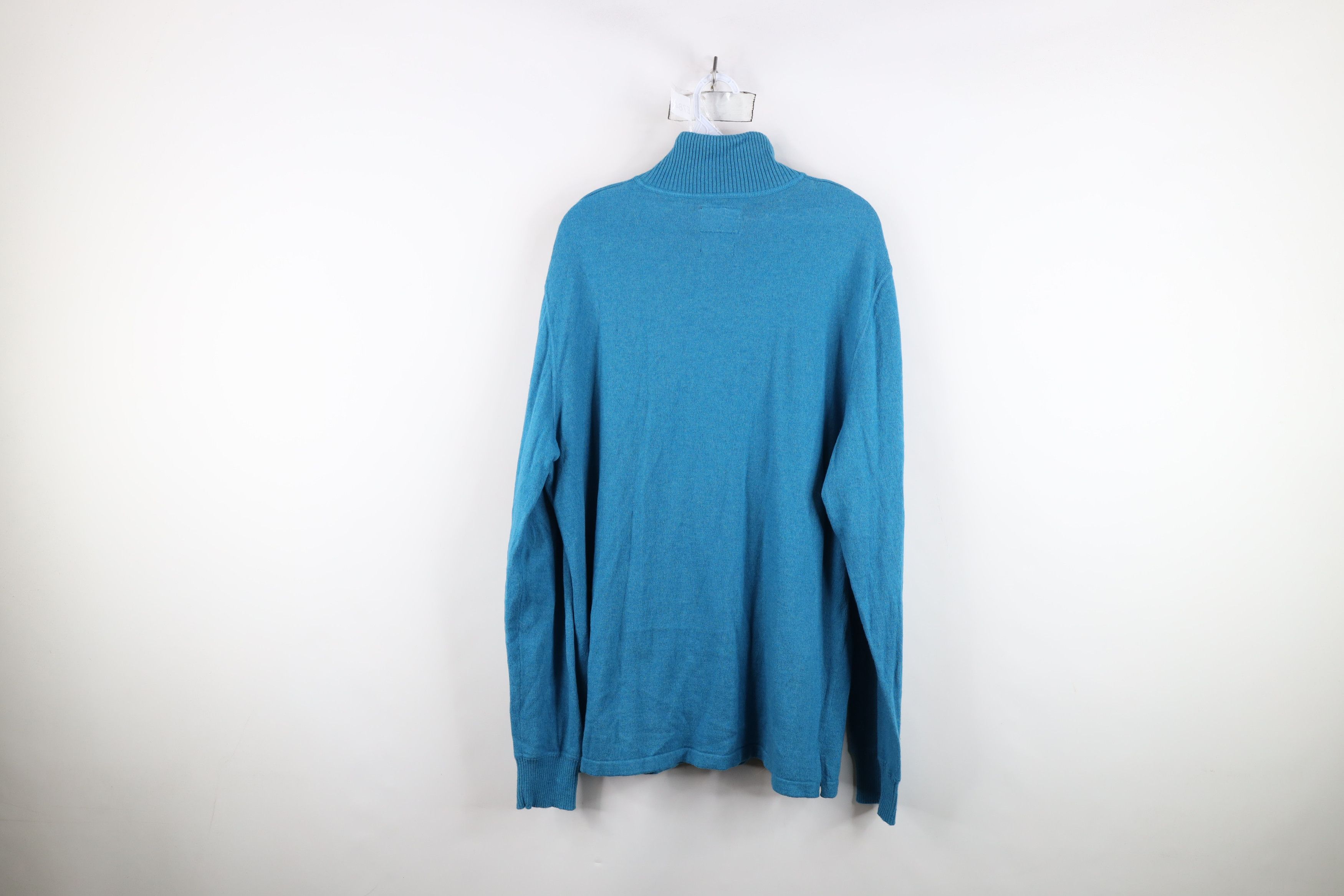 The North Face Vintage The North Face Wool Blend Knit Half Zip Sweater Size US L / EU 52-54 / 3 - 10 Thumbnail