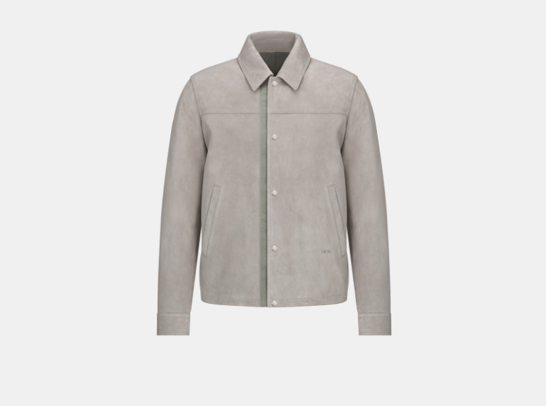 Dior o1w1db11025 013L42 Overshirt in Gray Size US M / EU 48-50 / 2 - 1 Thumbnail