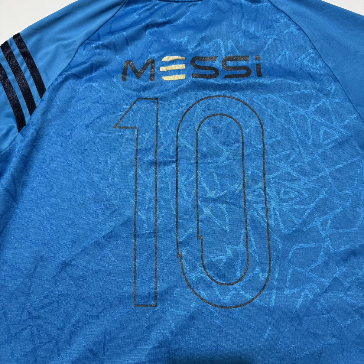 Adidas Adidas Lionel Messi Blue Football Soccer Jersey Shirt Young Size US S / EU 44-46 / 1 - 8 Thumbnail