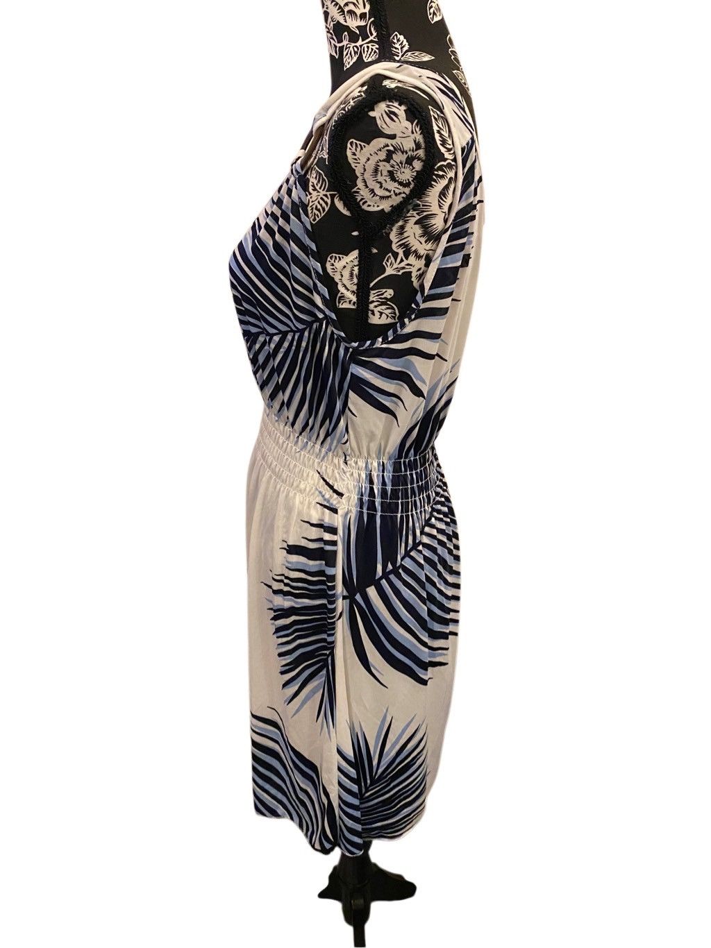 Other Vld Floral Dress Tropical Sundress Palm Leaves Dress Beach Size S / US 4 / IT 40 - 3 Thumbnail