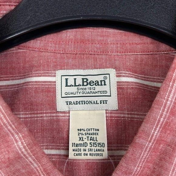 L.L. Bean L.L. Bean Button Down Shirt Men Long Sleeve Collared New XLT Size US XL / EU 56 / 4 - 8 Thumbnail