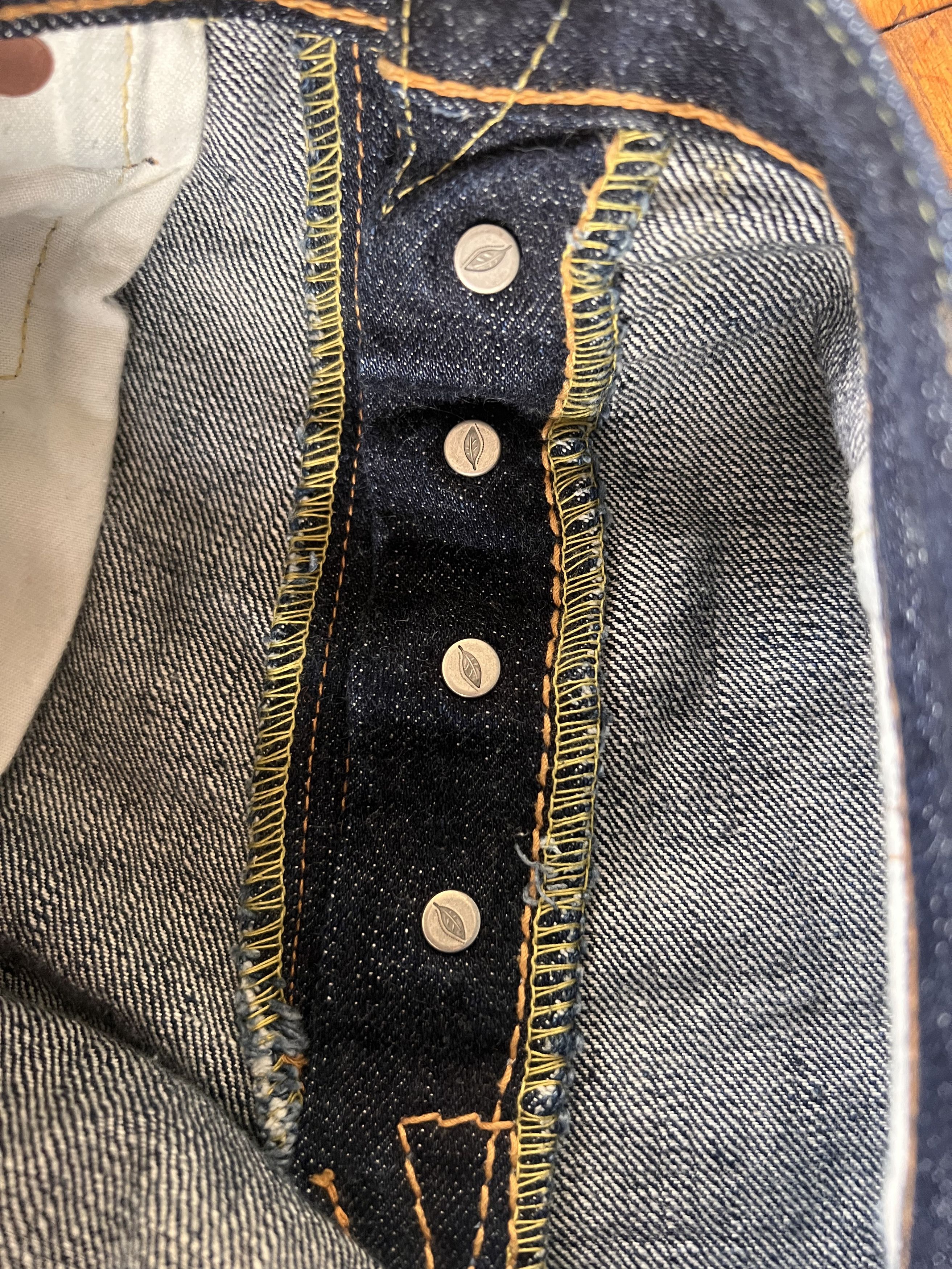 Blue In Green × Pure Blue Japan Pure Blue Japan x Blue in Green XX-003 Regular Straight Blue Size US 34 / EU 50 - 4 Thumbnail