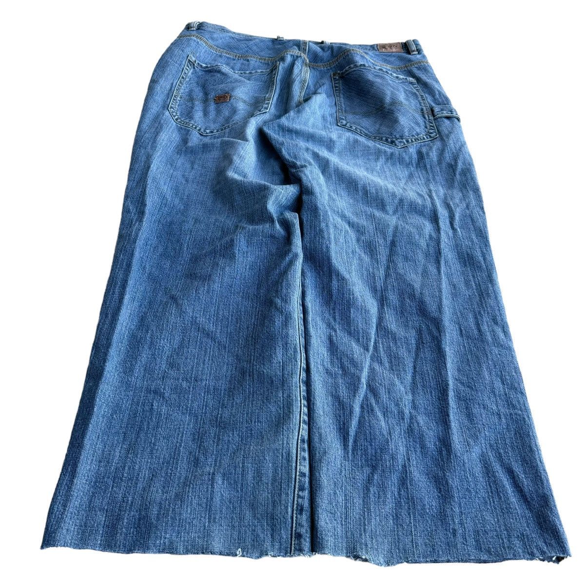 Ecko Unltd. × JNCO × Vintage Crazy Wide Leg Ecko Unltd. Hammer Jean Baggy Y2K Jeans Size US 36 / EU 52 - 4 Thumbnail