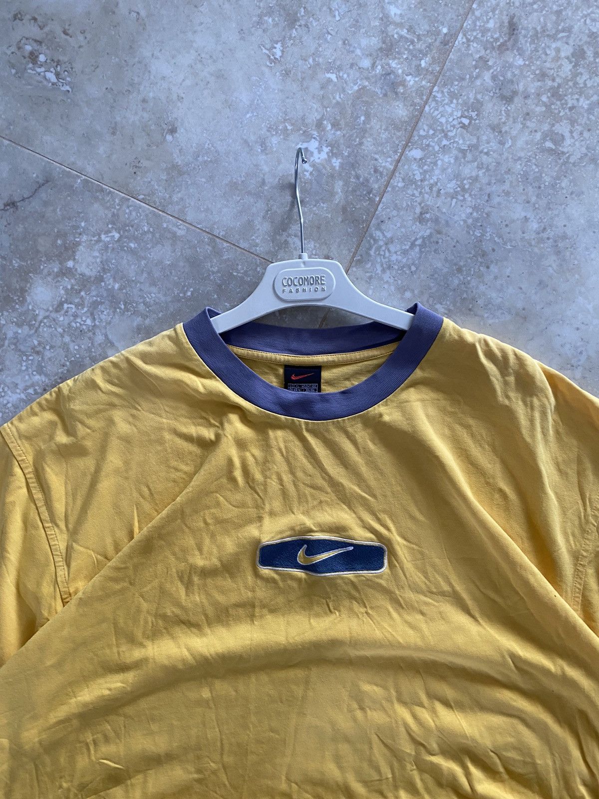 Nike Vintage Nike Big Logo T-Shirt 90s Streetwear Baggy T Size US XL / EU 56 / 4 - 4 Thumbnail