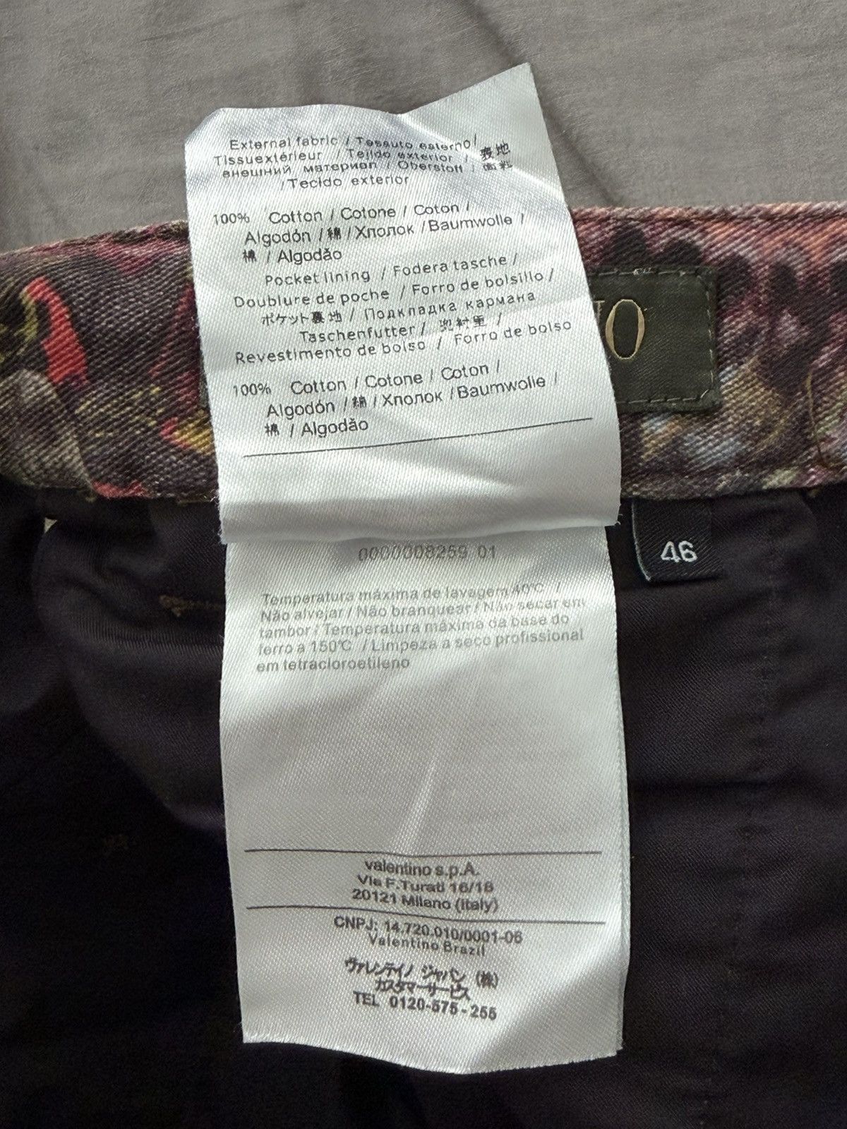 Valentino Valentino Garavani Floral Cargo Shorts Size US 30 / EU 46 - 7 Thumbnail