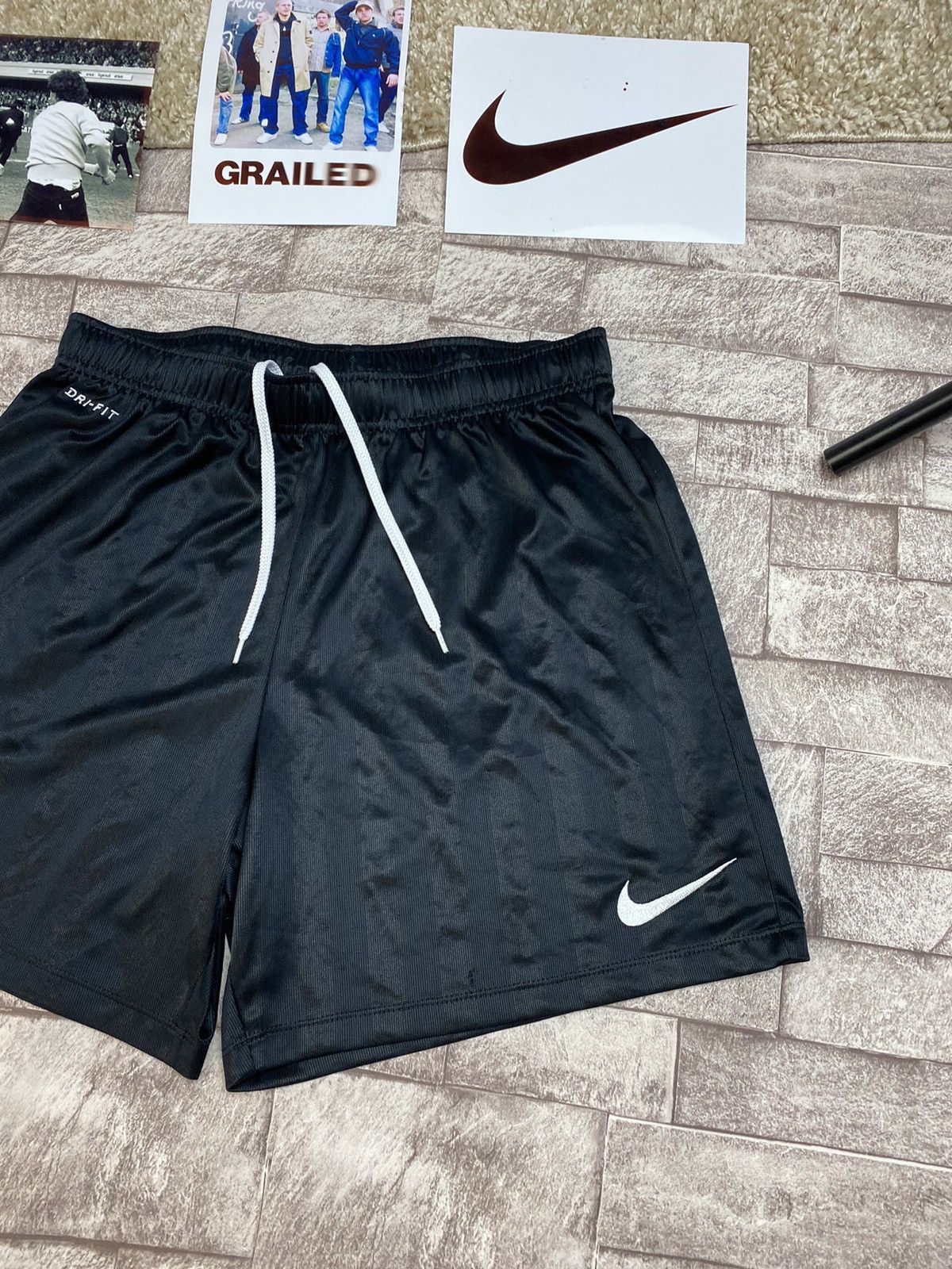 Nike × Vintage Vintage Nike SOCCER Shorts M Size US 34 / EU 50 - 1 Thumbnail