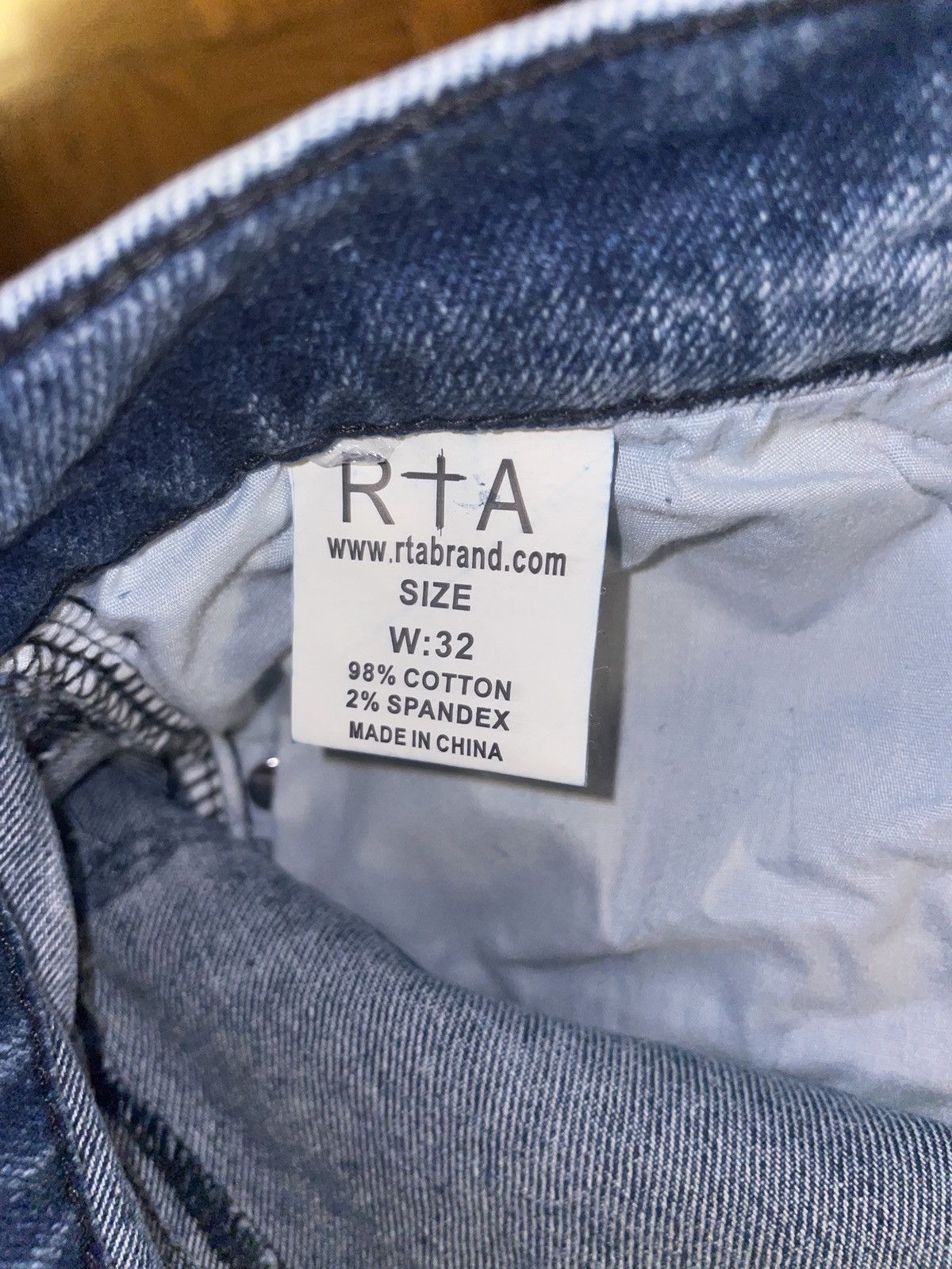 Rta Vintage ripped RTA denim jeans Size US 32 / EU 48 - 5 Thumbnail