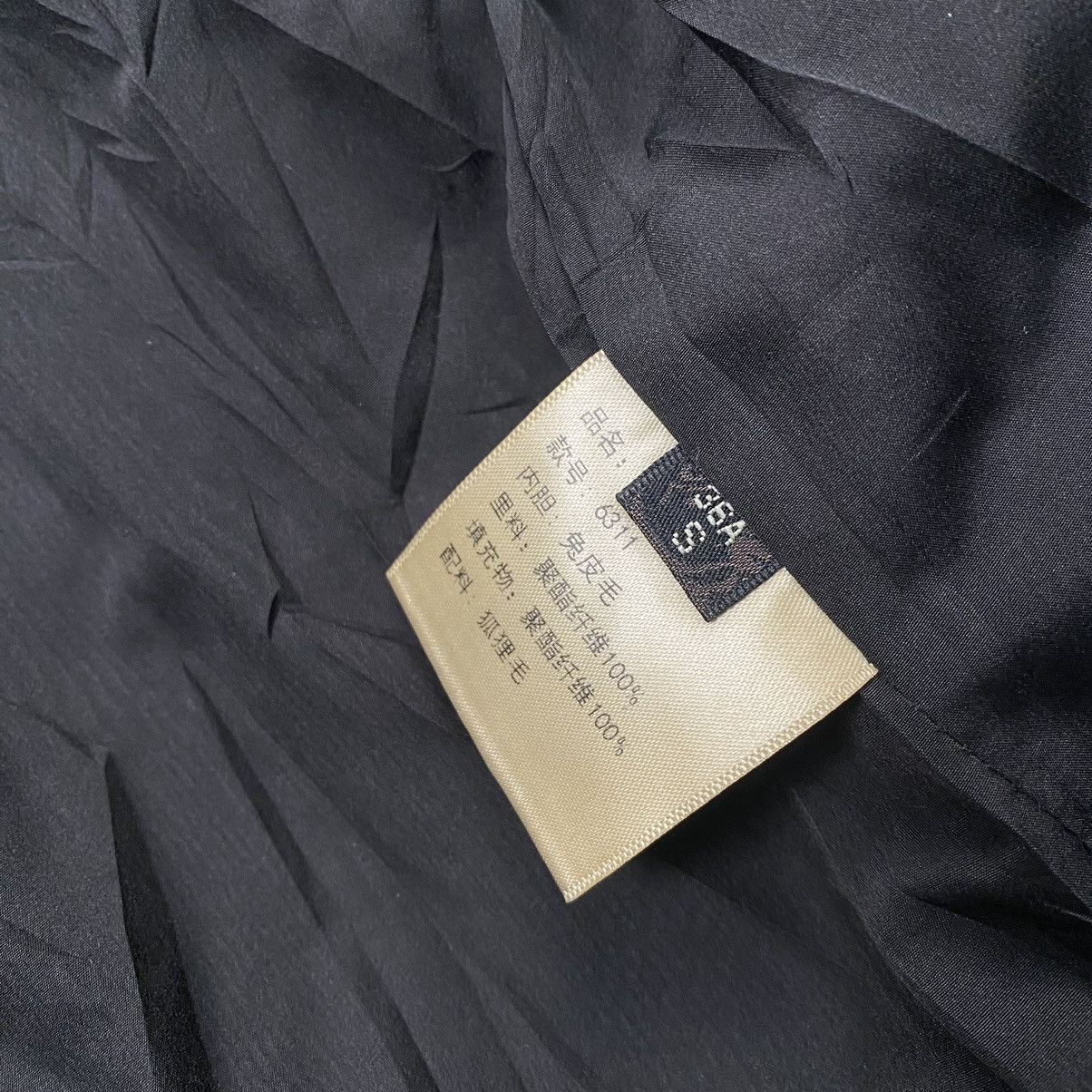 If Six Was Nine × Japanese Brand × Le Grande Bleu (L.G.B.) Faux Fur Bondage Zipless Crop Bomber Jacket Size M / US 6-8 / IT 42-44 - 10 Thumbnail