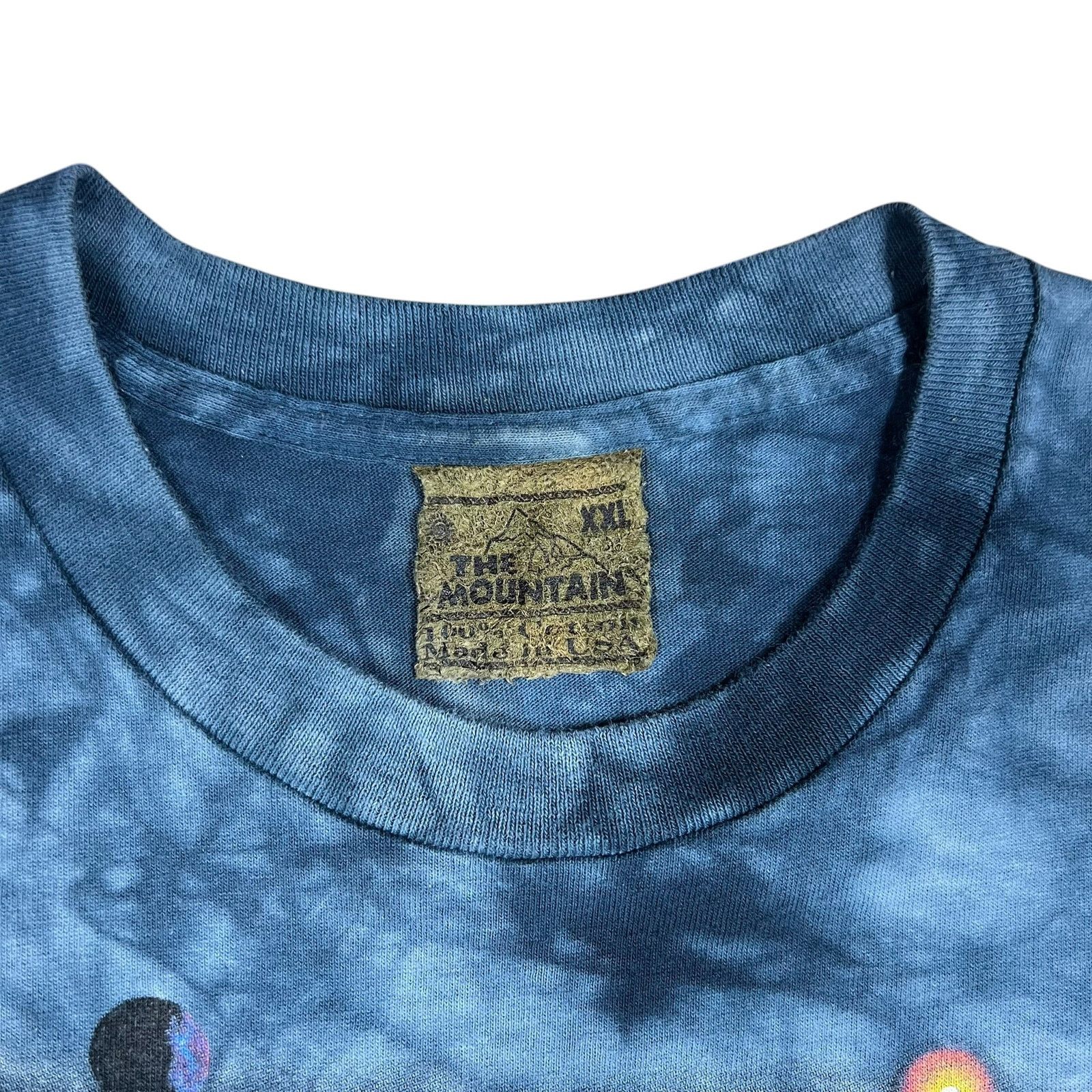 The Mountain 1999 The Mountain Space Tiger Anthony Casat tie dye tee Size US XXL / EU 58 / 5 - 6 Thumbnail