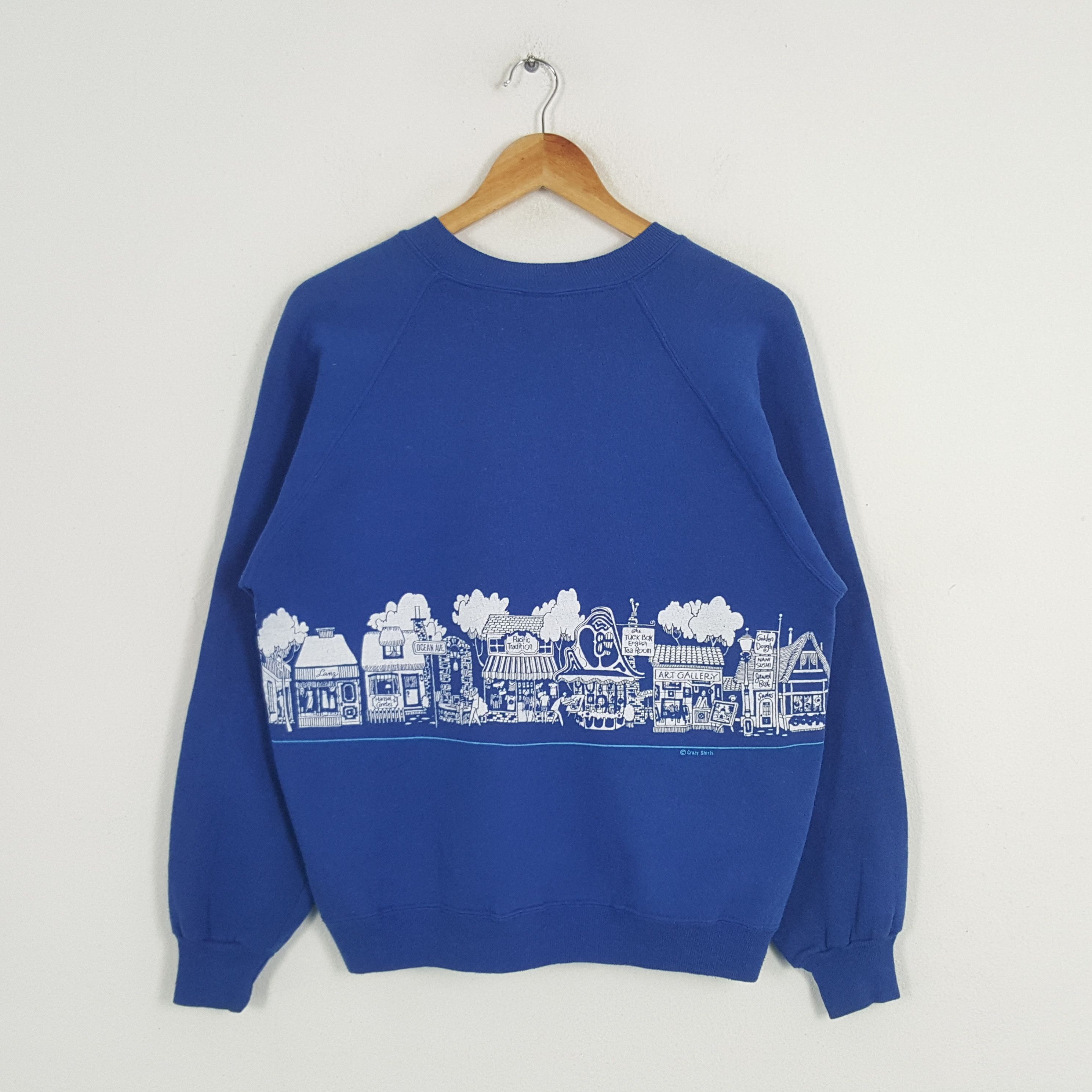 Vintage Vintage 90's Caramell-By-The -Sea Streetwear Sweatshirt Size US M / EU 48-50 / 2 - 3 Thumbnail