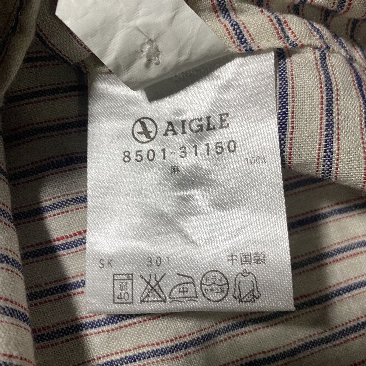 Aigle Aigle Vintage Stripe Shirt Size US L / EU 52-54 / 3 - 7 Thumbnail