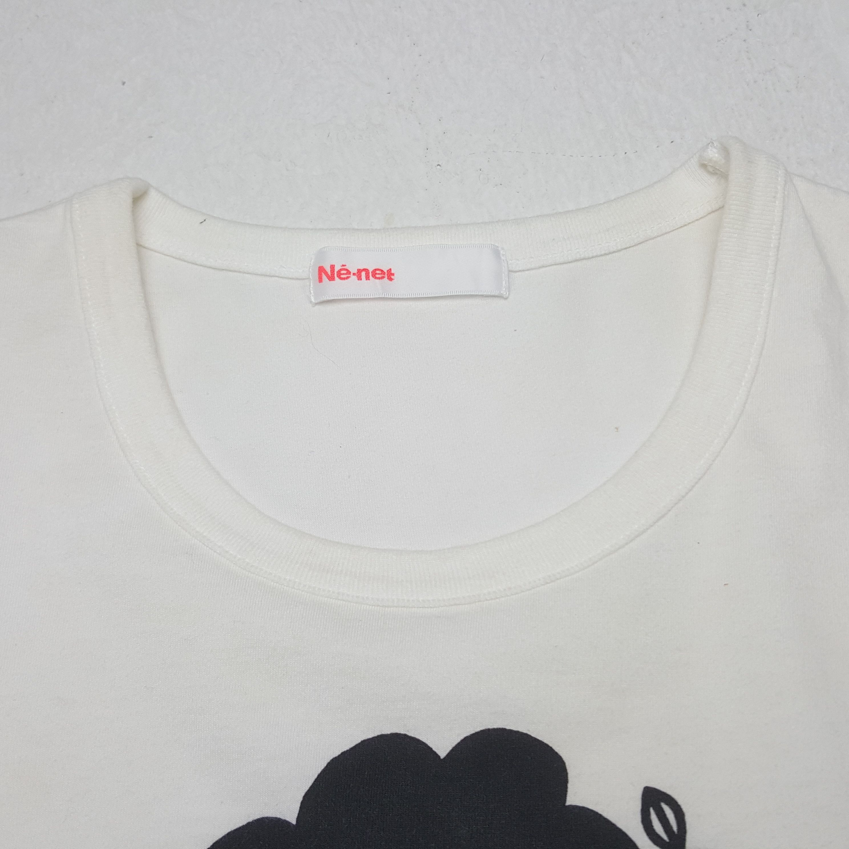 Ne-Net Vintage Ne-Net by Issey Miyake Designer Tshirt C294N4 Size US XS / EU 42 / 0 - 5 Thumbnail