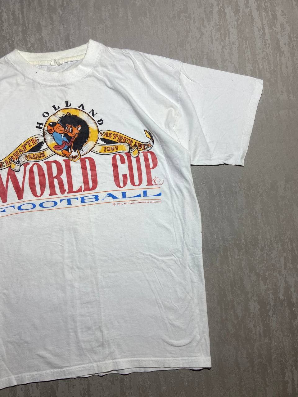 Other VINTAGE SHIRT WORLD CUP FOOTBALL HOLLAND 1994 BY CHINCHILLA Size US L / EU 52-54 / 3 - 3 Thumbnail