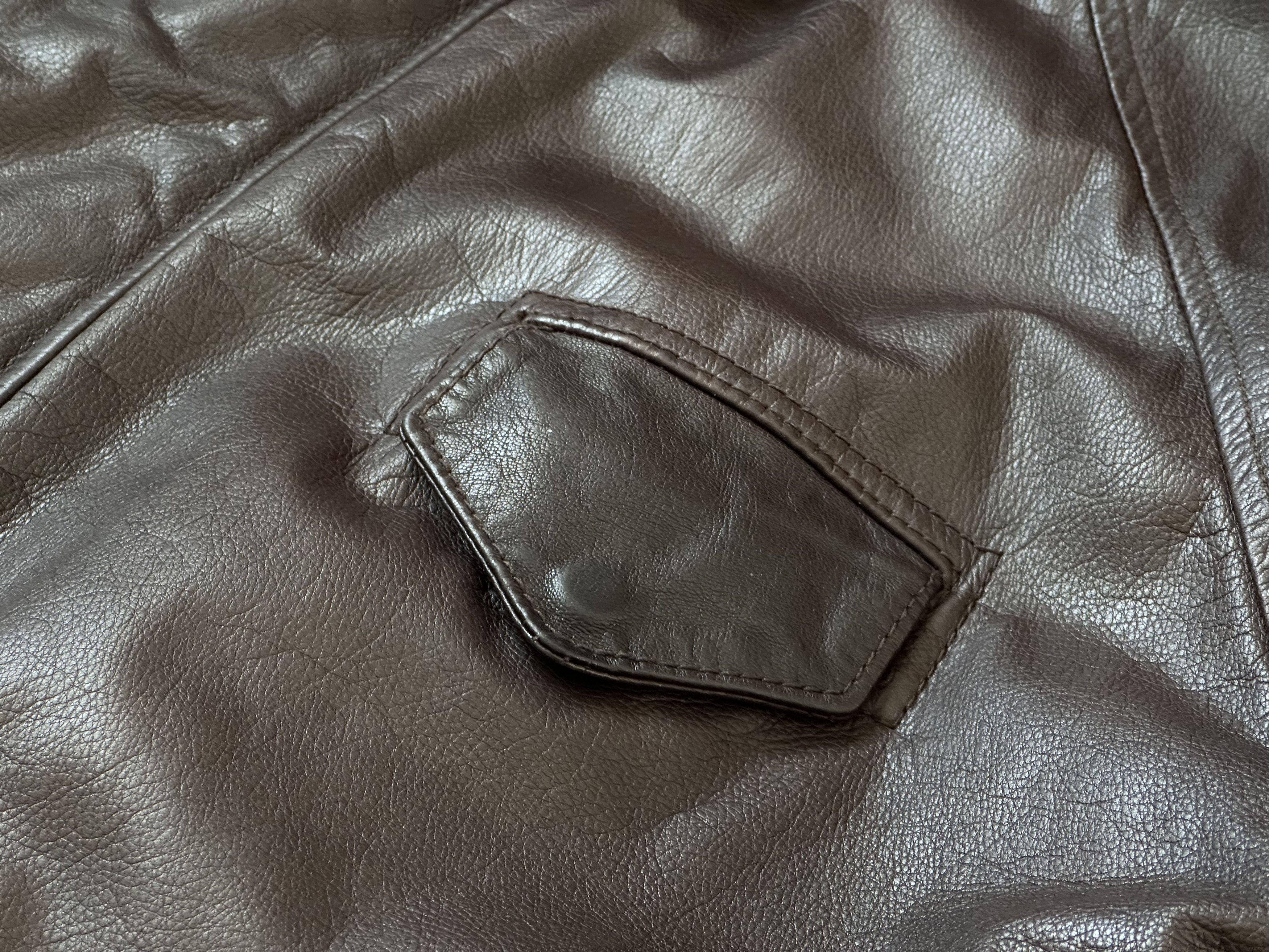 Boneville × C.P. Company × Massimo Osti 90's Boneville Leather Jacket Size US L / EU 52-54 / 3 - 3 Thumbnail