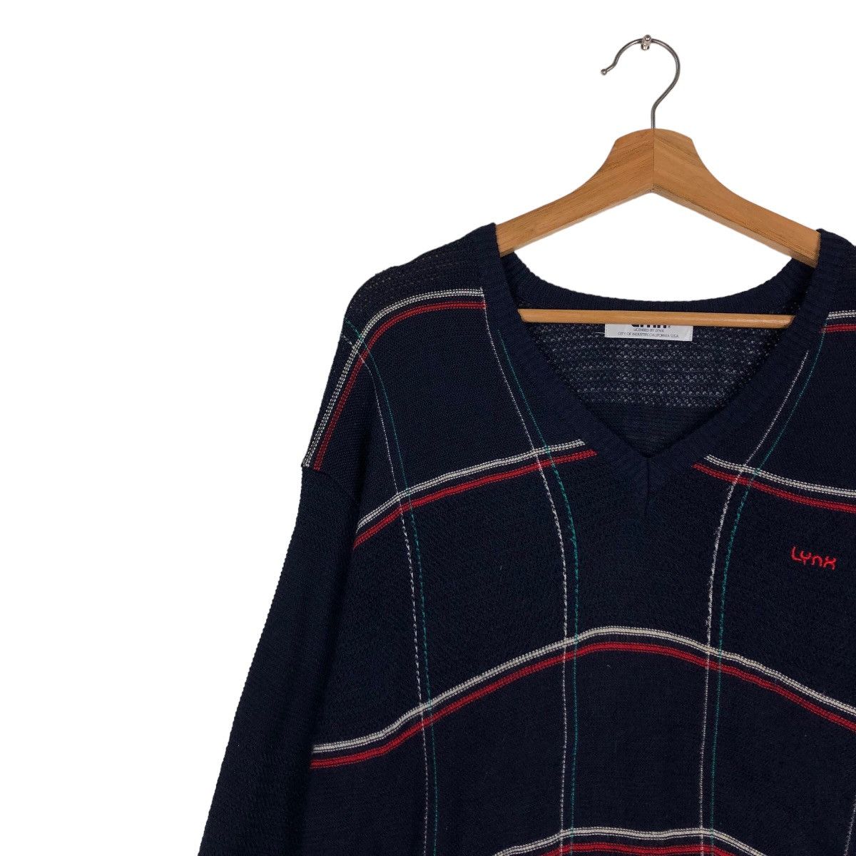 Japanese Brand 🔥Vintage Knit Sweatshirt Lynx Japan Issey Miyake Size US L / EU 52-54 / 3 - 7 Thumbnail