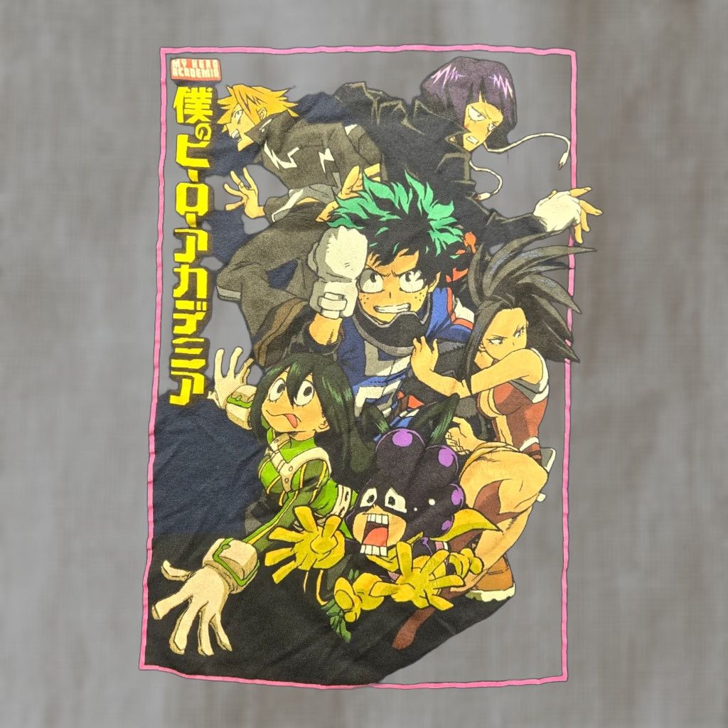 Vintage My Hero Academia Shirt Funimation Blue Adult 3XL Mens Size US XXL / EU 58 / 5 - 1 Thumbnail