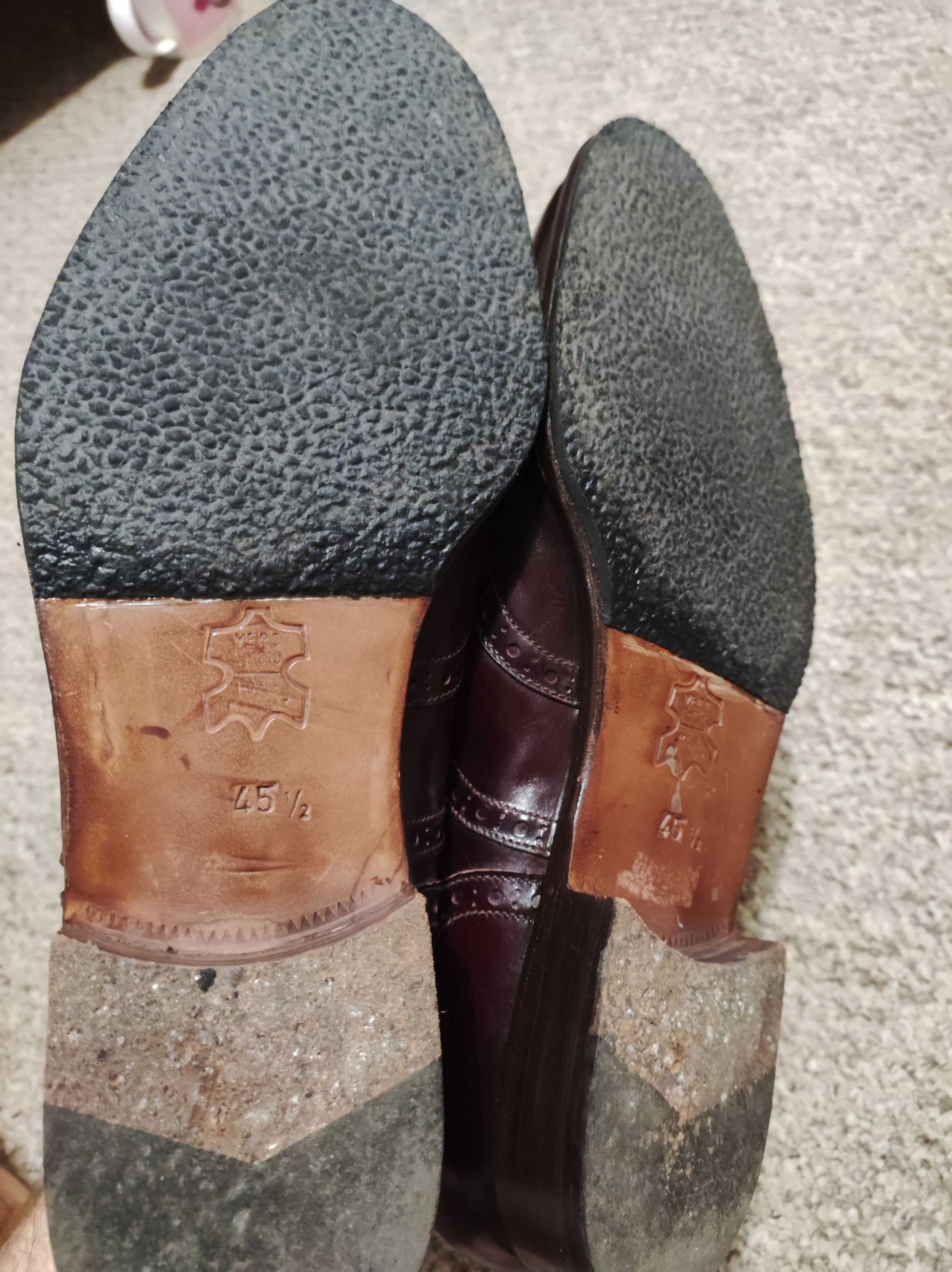Bruno Magli × Handmade × Vintage Bruno Magli handmade brogues us11 Size US 11 / EU 44 - 7 Thumbnail