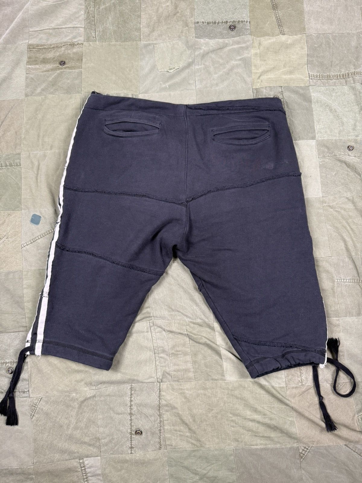 Greg Lauren Fleece Scrapwork Short Size US 34 / EU 50 - 2 Thumbnail