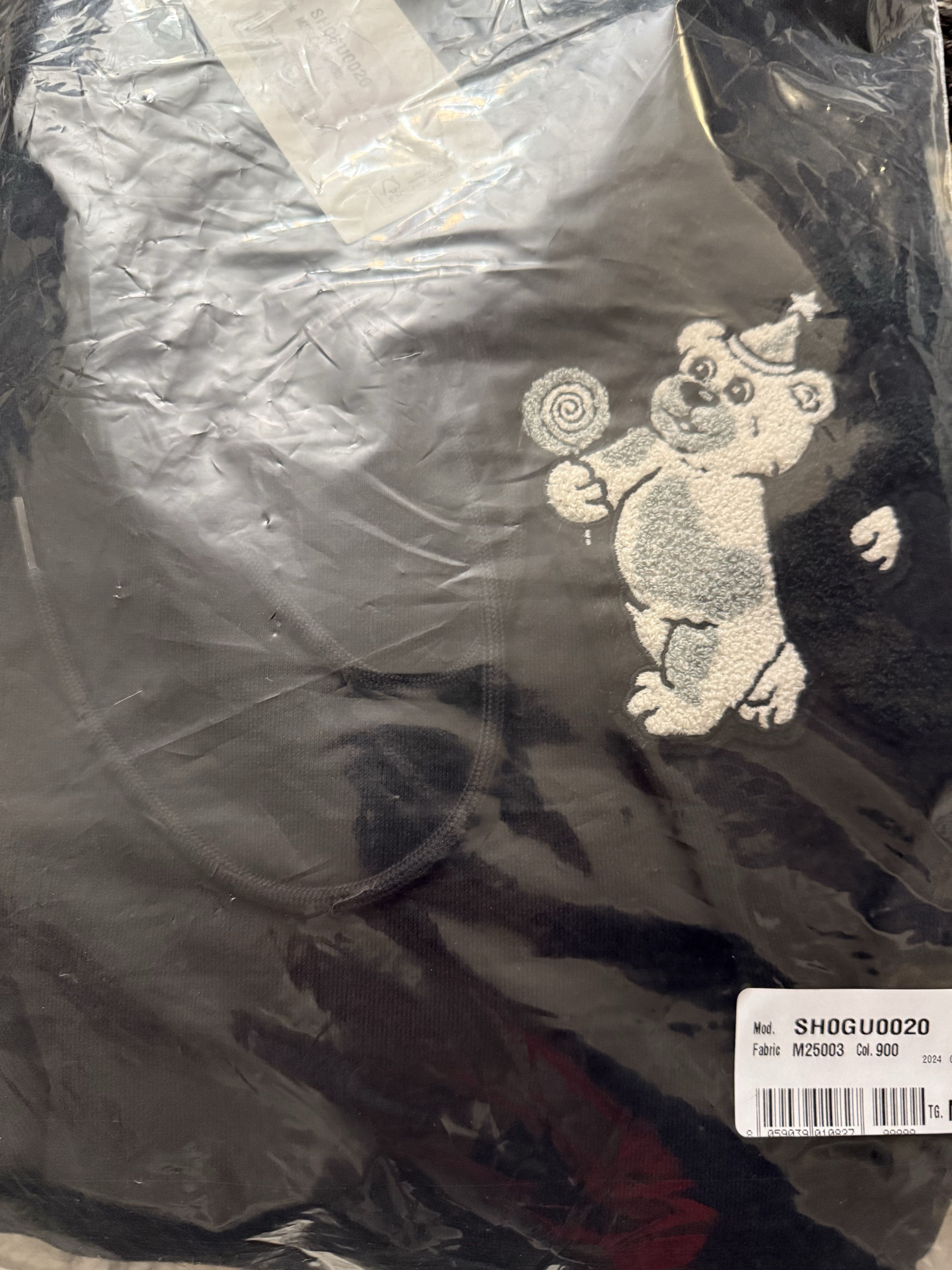 Maison Margiela MM6 Maison Margiela Black Teddy Bear Hoodie Size US M / EU 48-50 / 2 - 3 Thumbnail