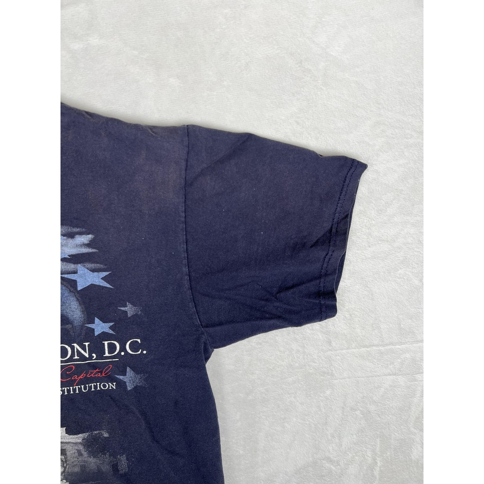 Other Vintage Smithsonian Washington DC Shirt Mens Large Navy Blue Size US L / EU 52-54 / 3 - 6 Thumbnail