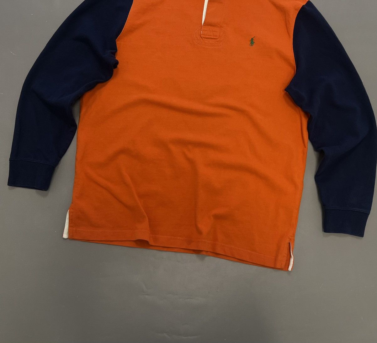 Polo Ralph Lauren × Rugby Ralph Lauren × Vintage Vintage Polo Ralph Lauren Big Logo #6 Rugby Shirt Size M Size US M / EU 48-50 / 2 - 8 Thumbnail
