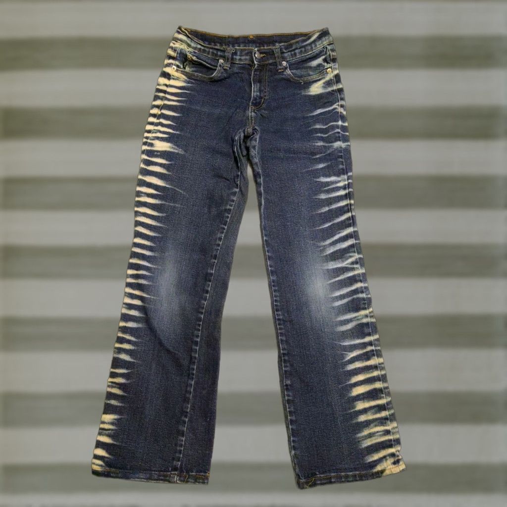 Swatch VINTAGE Watch LA Jeans Women's Size 9/10 Dark Wash Acid Washed 90s Hipster USA Jeans Women Size 30" / US 8 / IT 44 - 1 Thumbnail