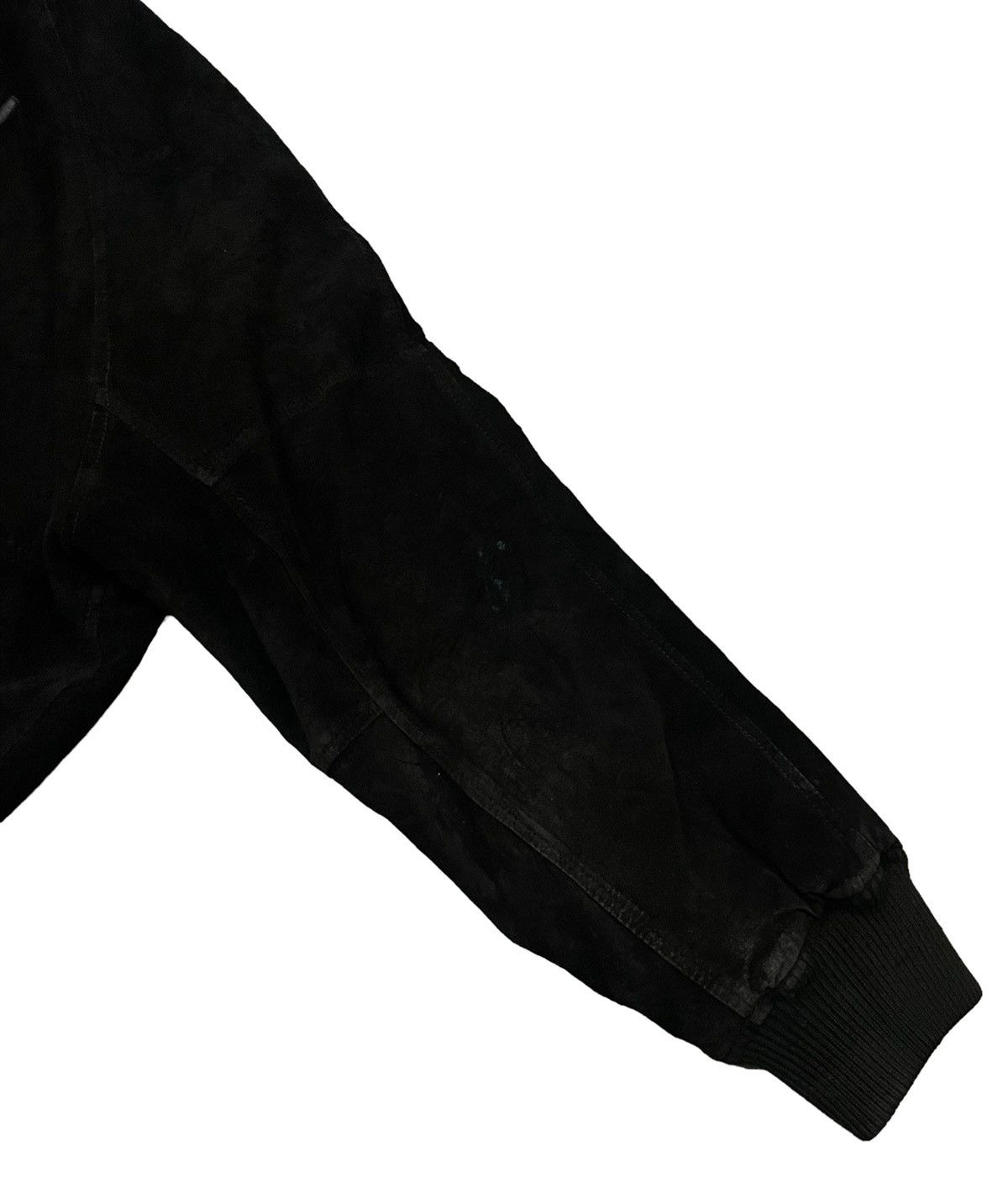 Japanese Brand Vintage Poshboy Blackout Pig Skin Leather Varsity Jacket Size US L / EU 52-54 / 3 - 20 Thumbnail