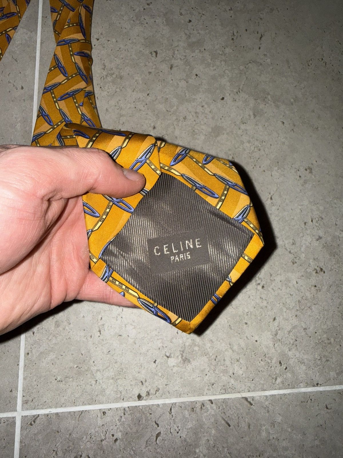 Celine 💥CELINE tie silk made in Italy Size ONE SIZE - 3 Thumbnail