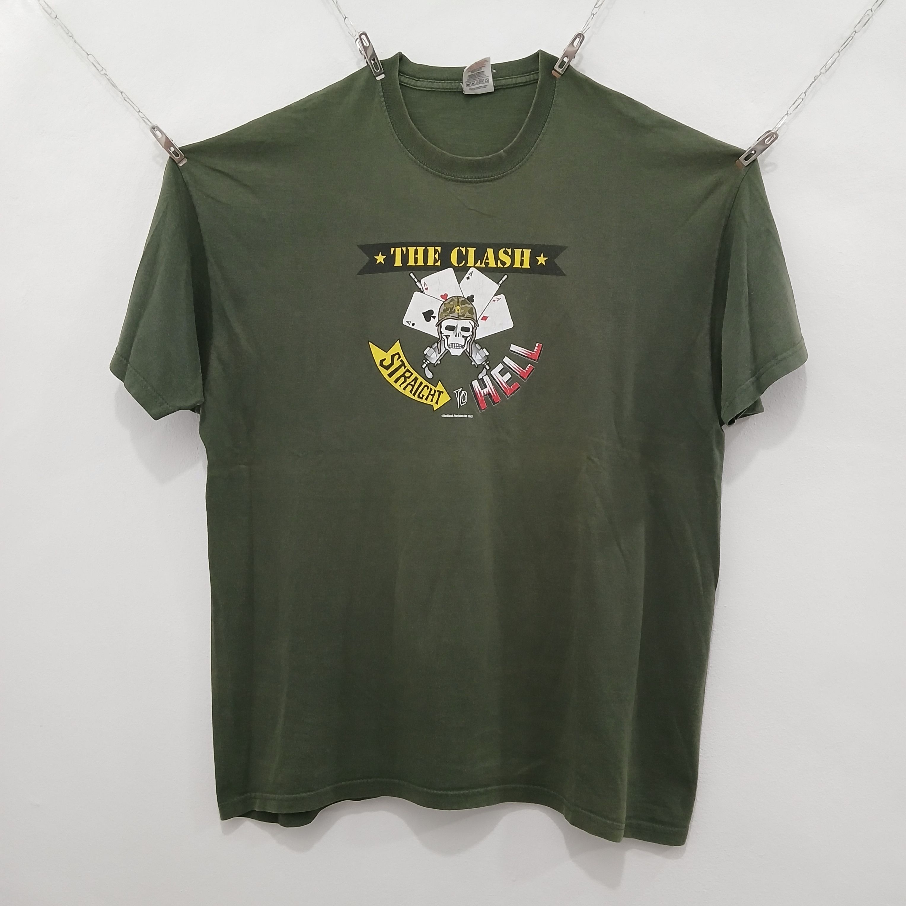Band Tees THE CLASH Punk Band Vintage Tee 2003 Size US XL / EU 56 / 4 - 1 Thumbnail