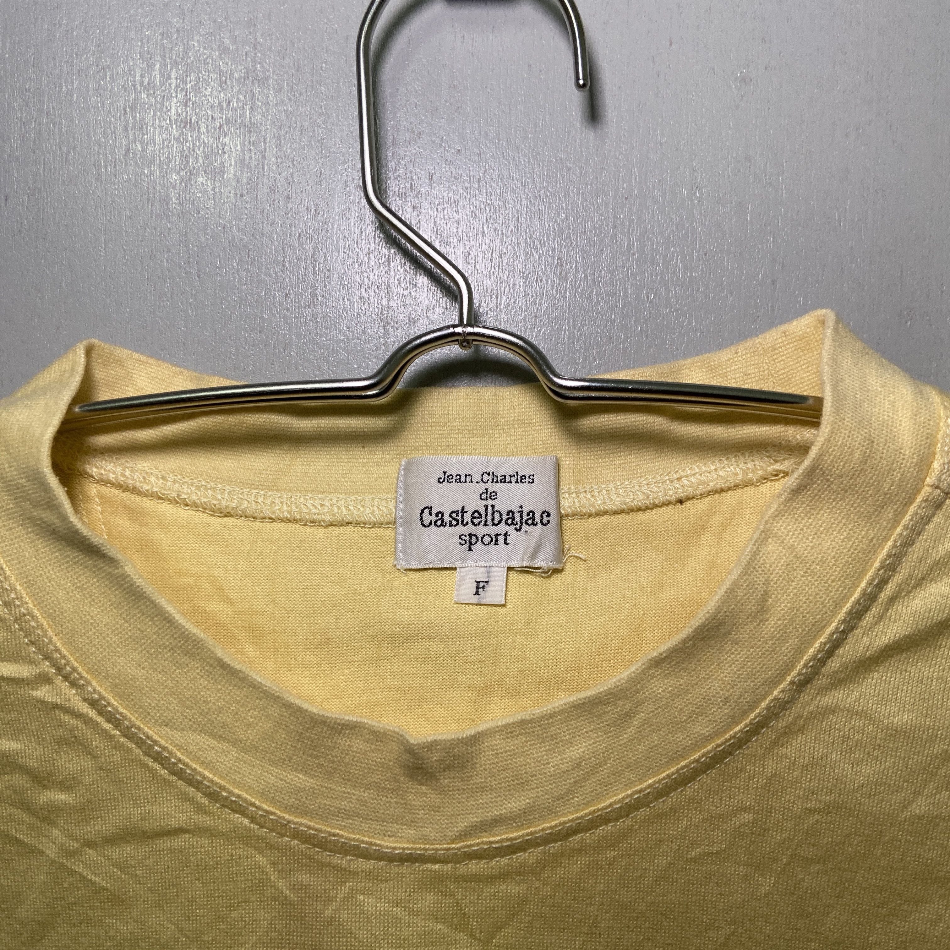 Jean Charles De Castelbajac Vintage Jean Charles De Castelbajac ART Mellow Yellow Size US L / EU 52-54 / 3 - 3 Thumbnail