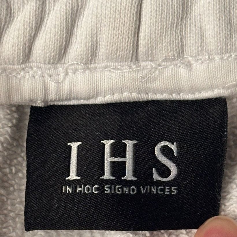 Other IHS Manifesto Graphic White Track Pants S Joggers Cotton Size US 26 / EU 42 - 2 Thumbnail