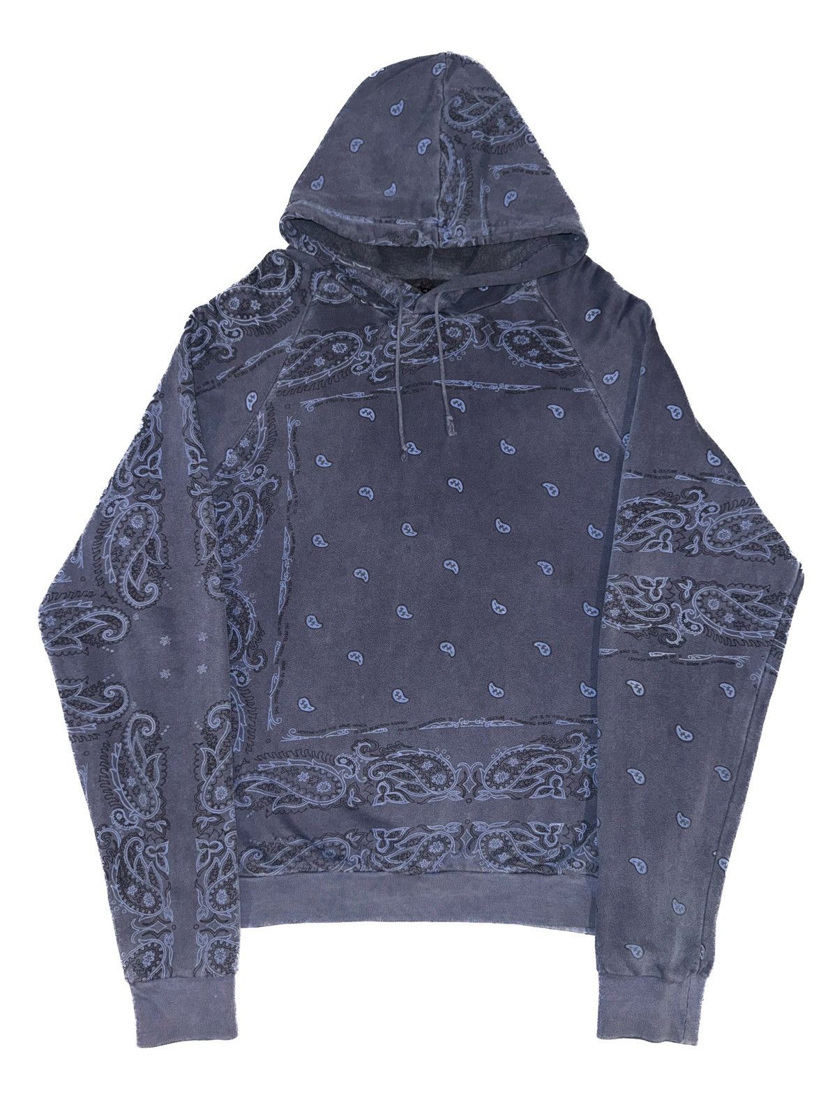 Raf Simons Raf Simons AW2004-2005 paisley hoodie Size US L / EU 52-54 / 3 - 1 Thumbnail