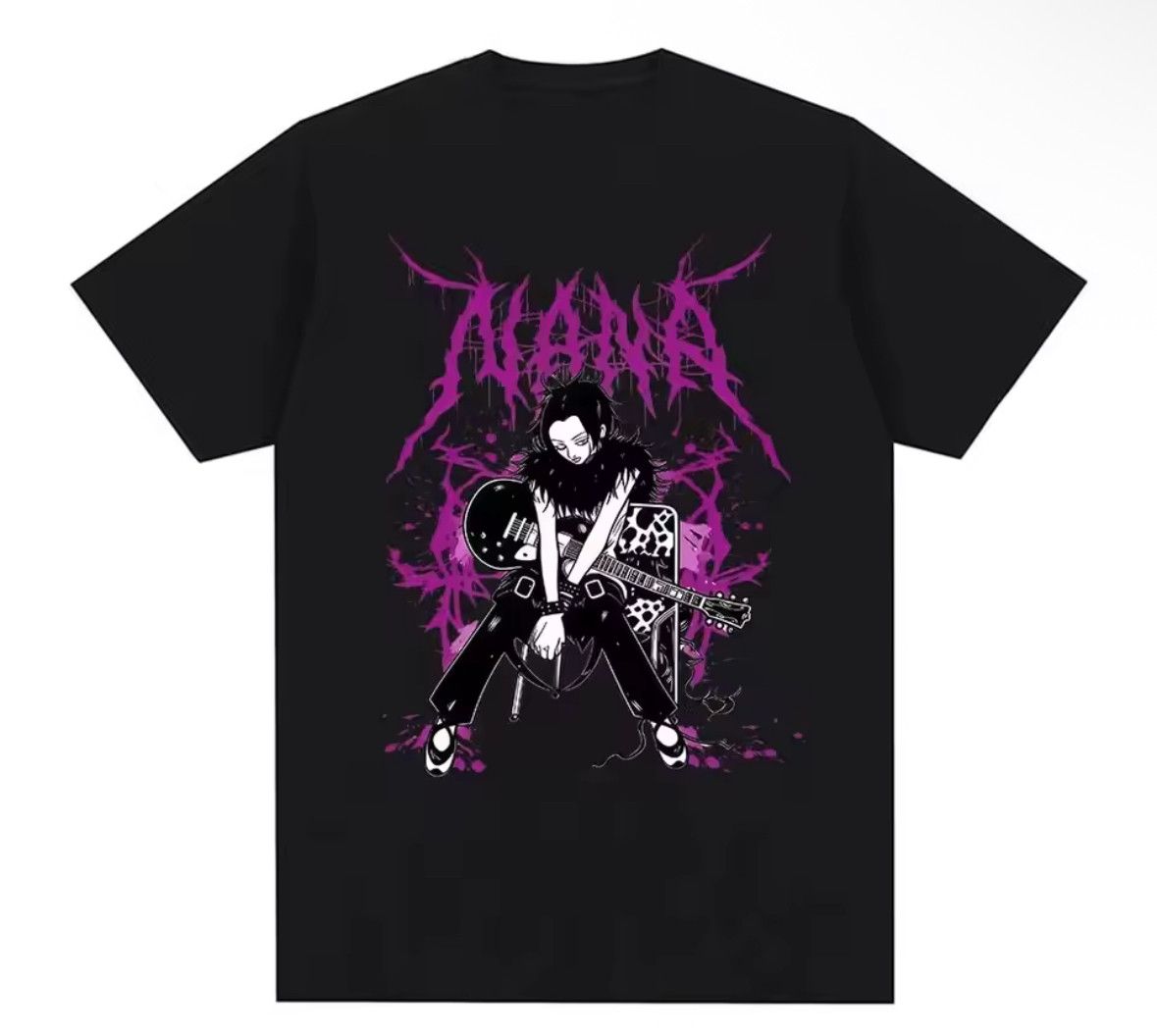 Other Streetwear Retro Anime Nana Osaki Print Short Sleeve T-Shirt Size US M / EU 48-50 / 2 - 1 Thumbnail