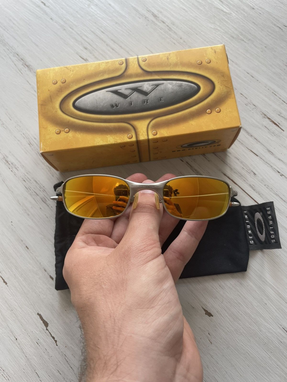Oakley Rare Y2k Oakley Square Wire 2.0 Matrix Sunglasses | Grailed