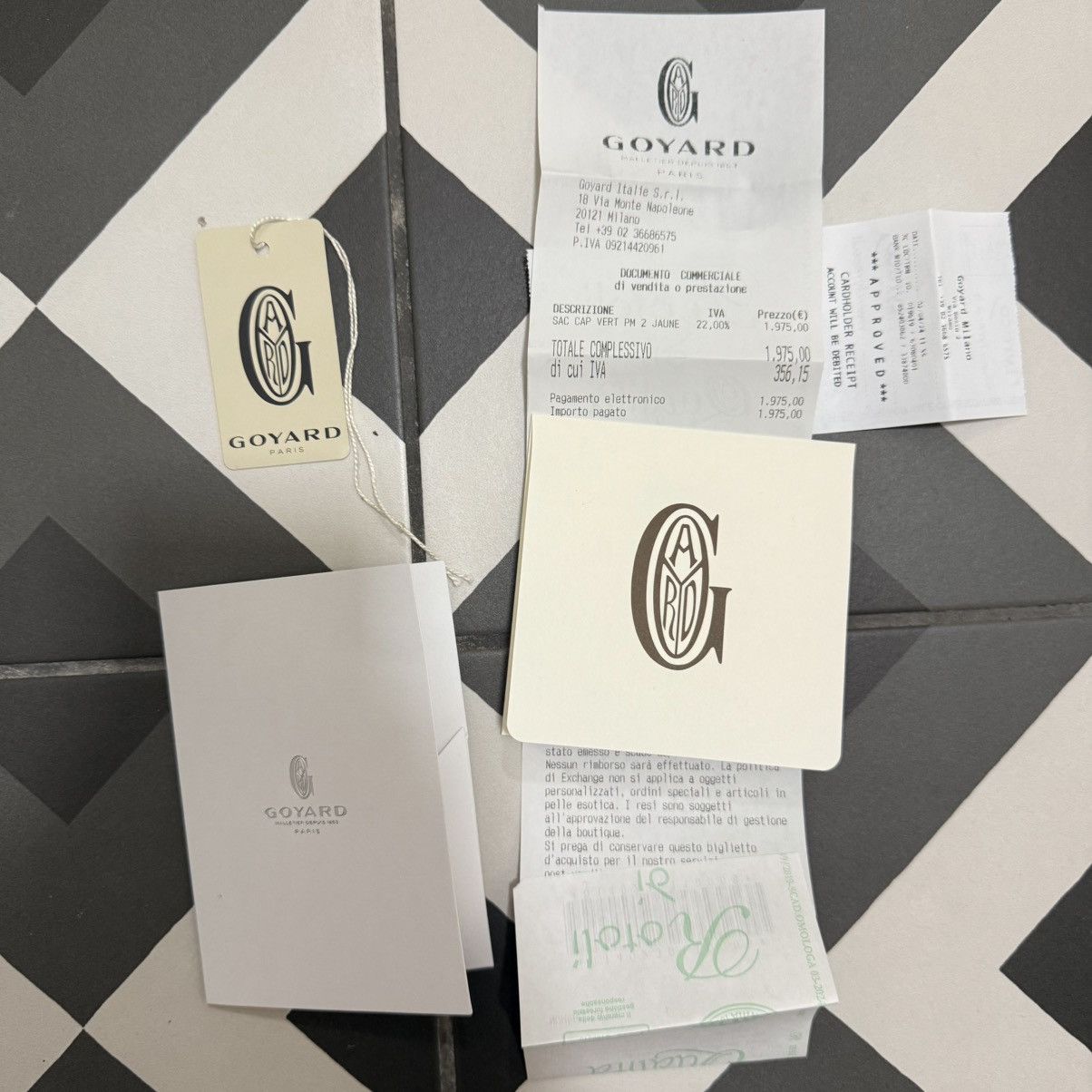 Goyard Cap Vert PM Bag Size ONE SIZE - 11 Thumbnail