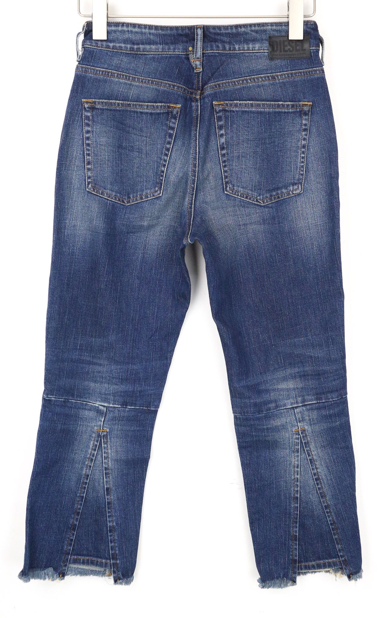 Diesel D-EARLIE 089AR W26/L30 Blue Cropped Jeans 71009 Size 26" / US 2 / IT 38 - 2 Thumbnail