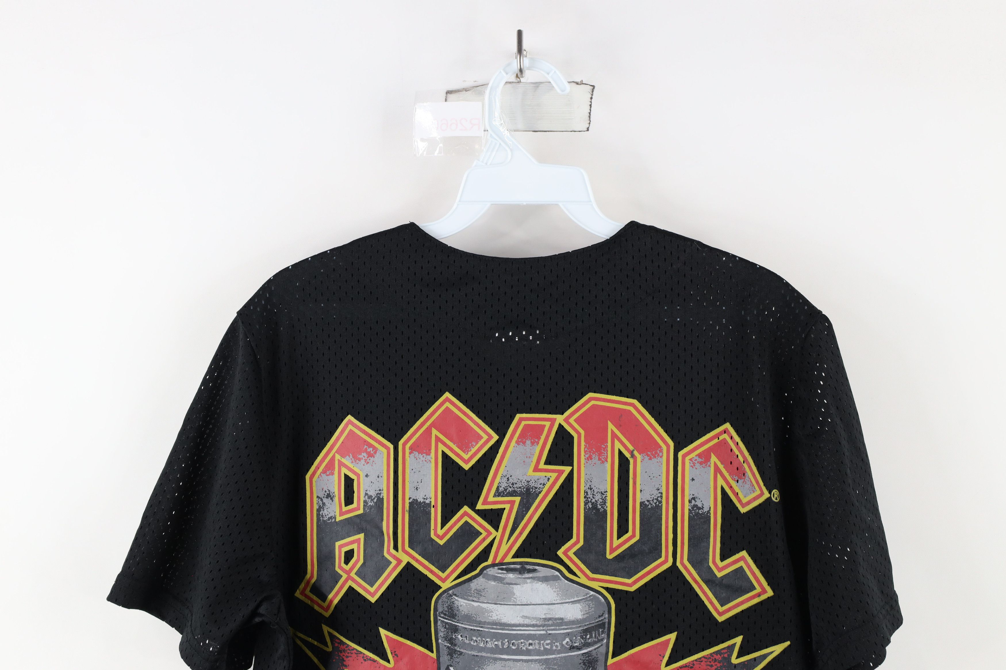 Vintage Retro In Black Hells Bells Tour ACDC Band Baseball Jersey Size US S / EU 44-46 / 1 - 10 Thumbnail