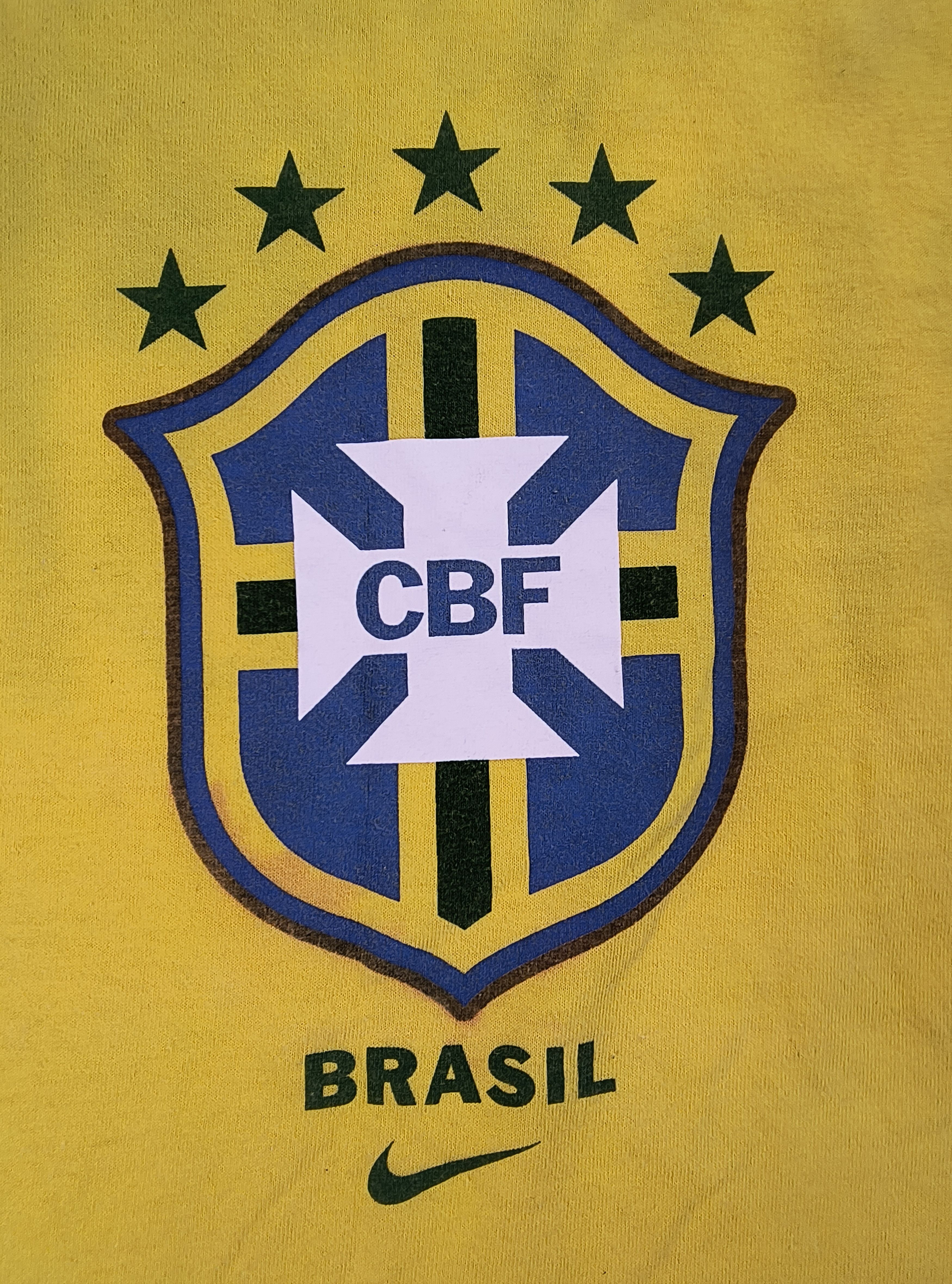 Nike Vintage Y2K Nike Brasil CBF soccer tee Size US M / EU 48-50 / 2 - 1 Thumbnail