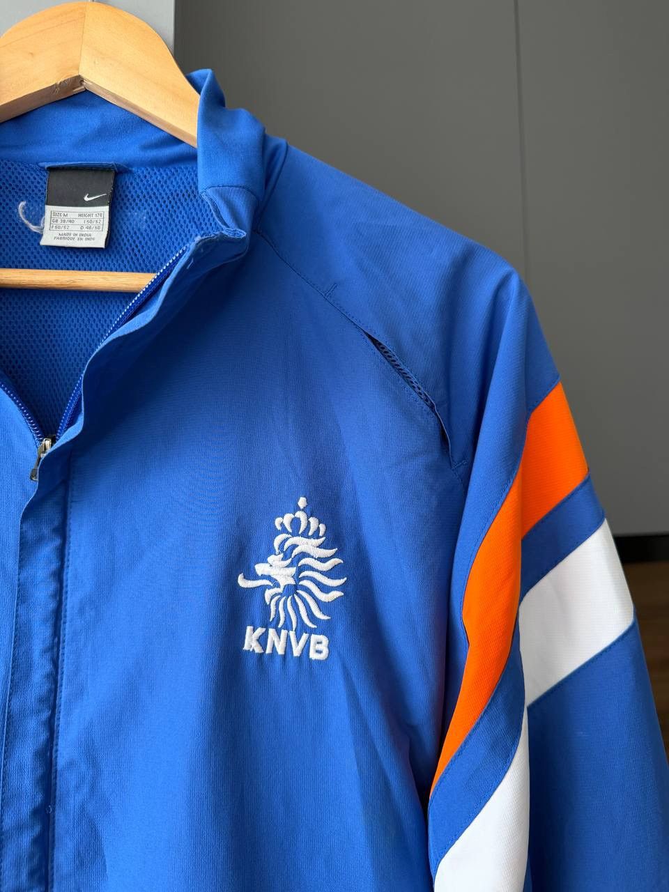 Nike Netherlands Football Jacket Holland Soccer Track Top Zip Size US M / EU 48-50 / 2 - 5 Thumbnail