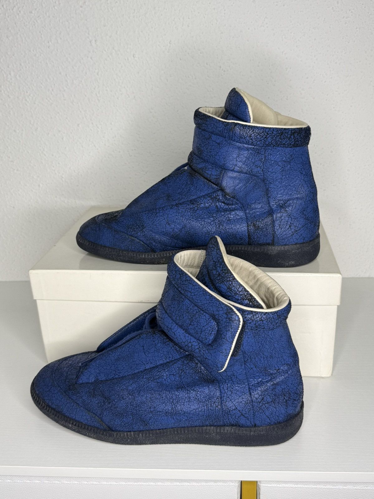 Maison Margiela Maison Margiela Future Cracked Blue Size US 9 / EU 42 - 7 Thumbnail