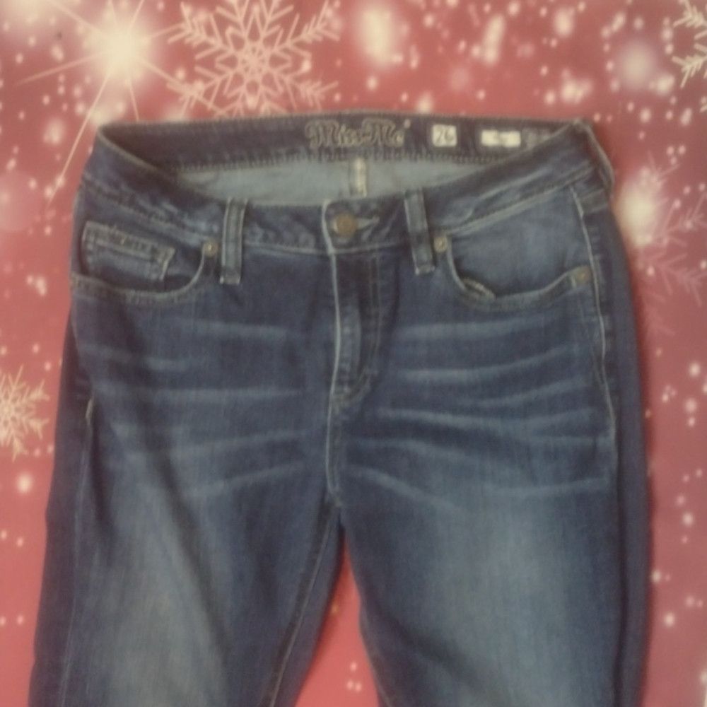 Miss Me Miss me skinny bedazzled back pocket jeans size 26 Size 26" / US 2 / IT 38 - 2 Thumbnail